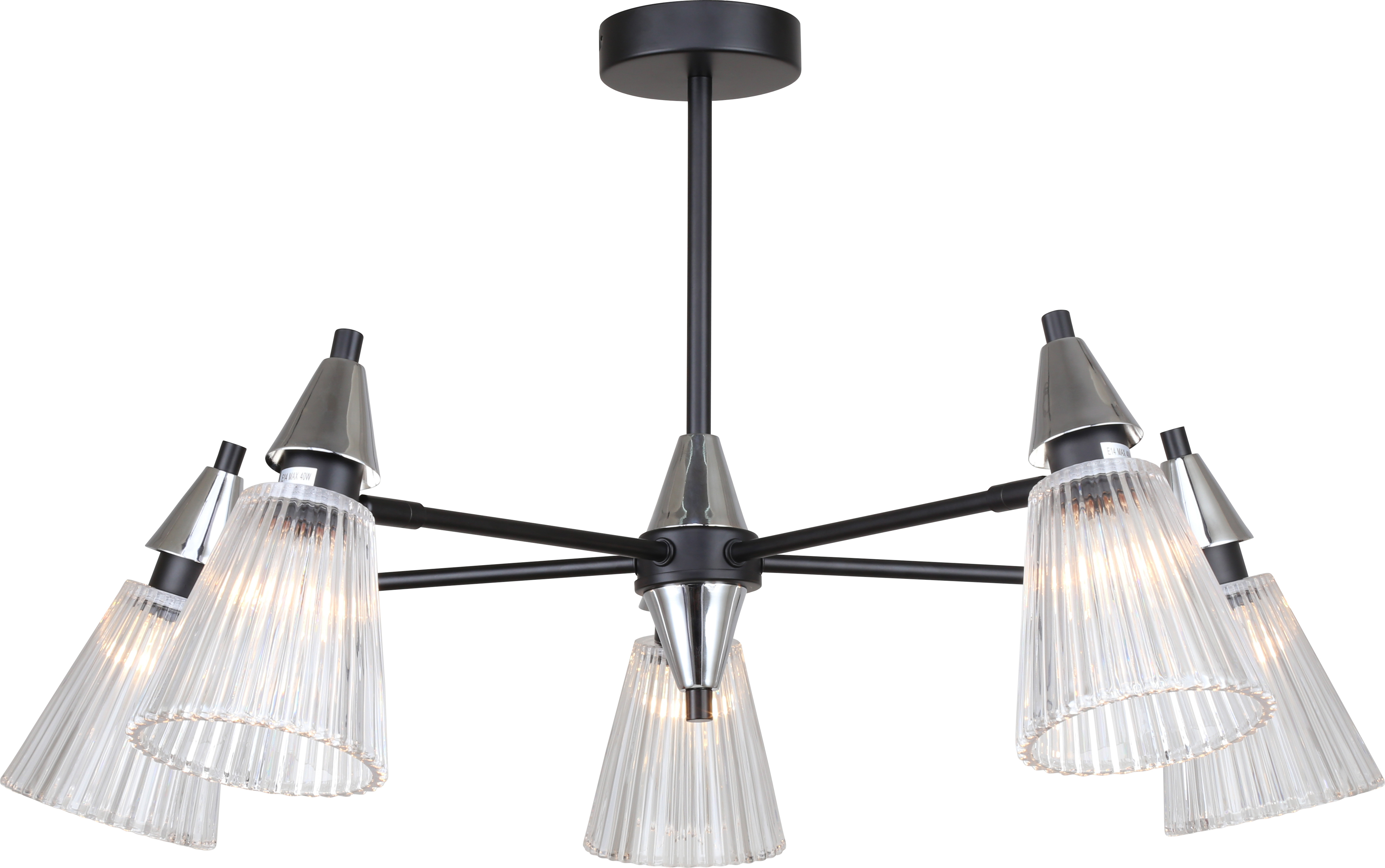 Люстра Rivoli Briana 3179-205 5 х Е14 40 Вт модерн фото