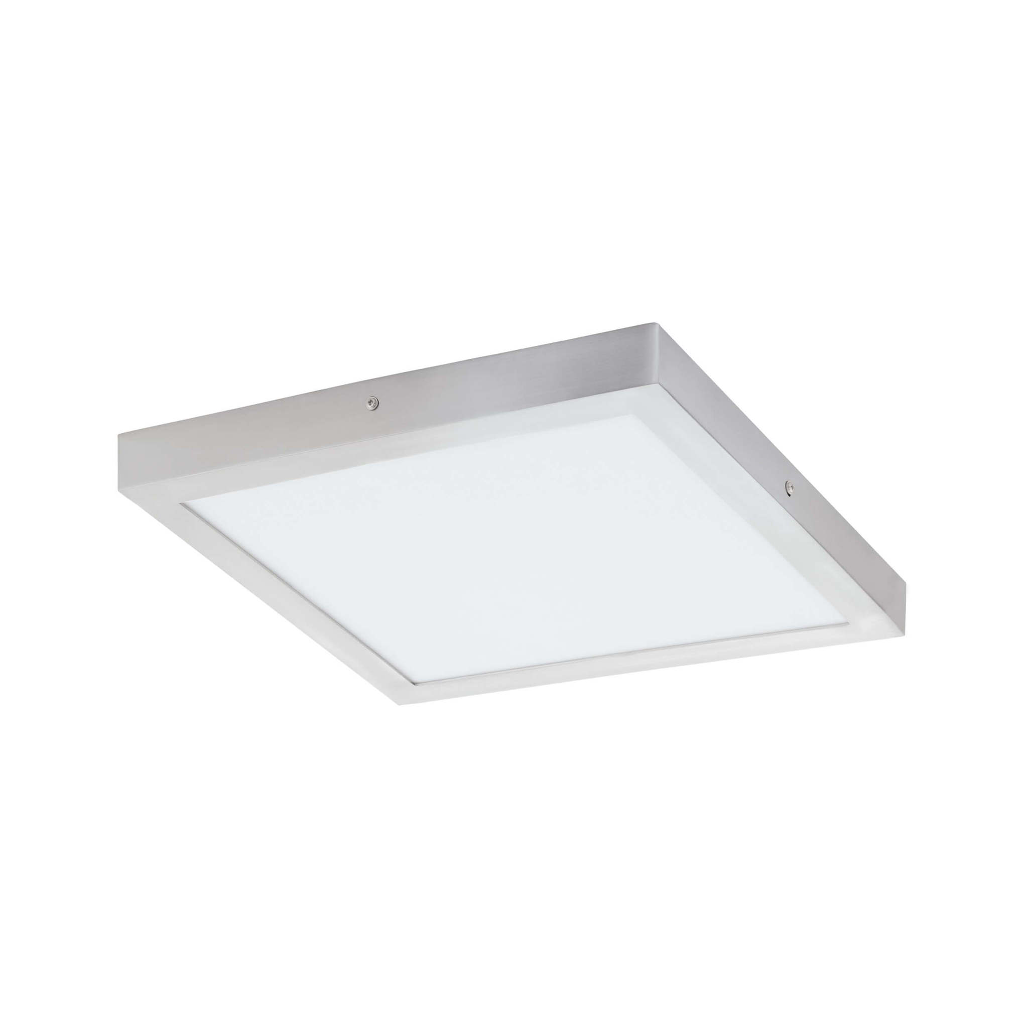 Eglo 97269 Светодиод. накладной светильник FUEVA 1, 25W(LED), 2500lm, 400х400, H30, алюминий, cеребряный/ фото