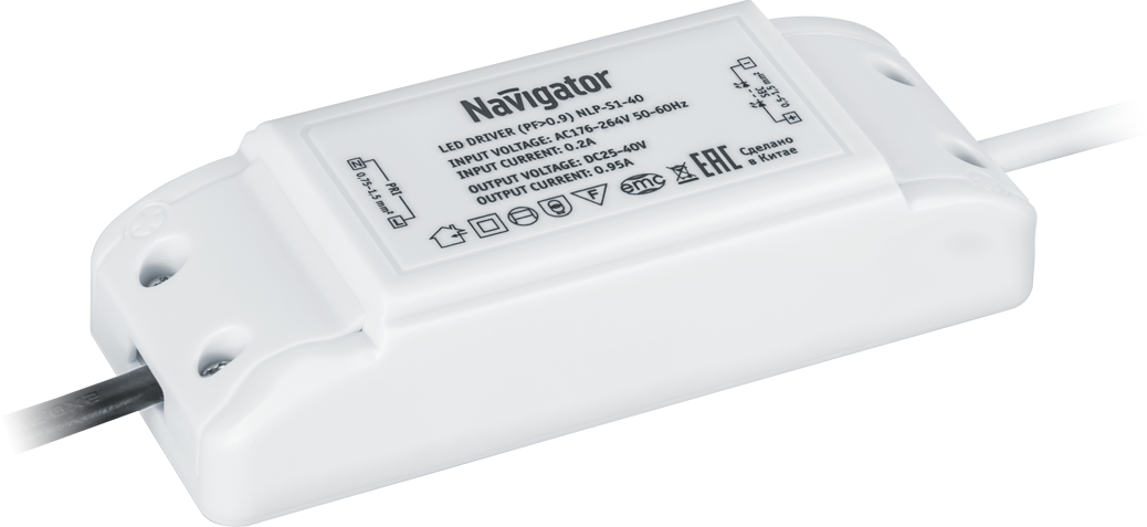 Navigator Драйвер 61 547 ND-P40-1000mA-IP40 фото