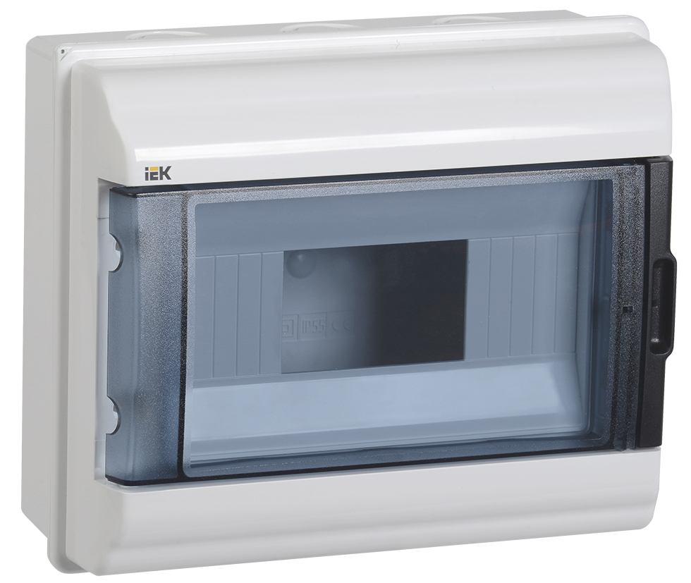 IEK KREPTA 5 Корпус пластиковый КМПн-9 IP55 белый откр.монтаж фото
