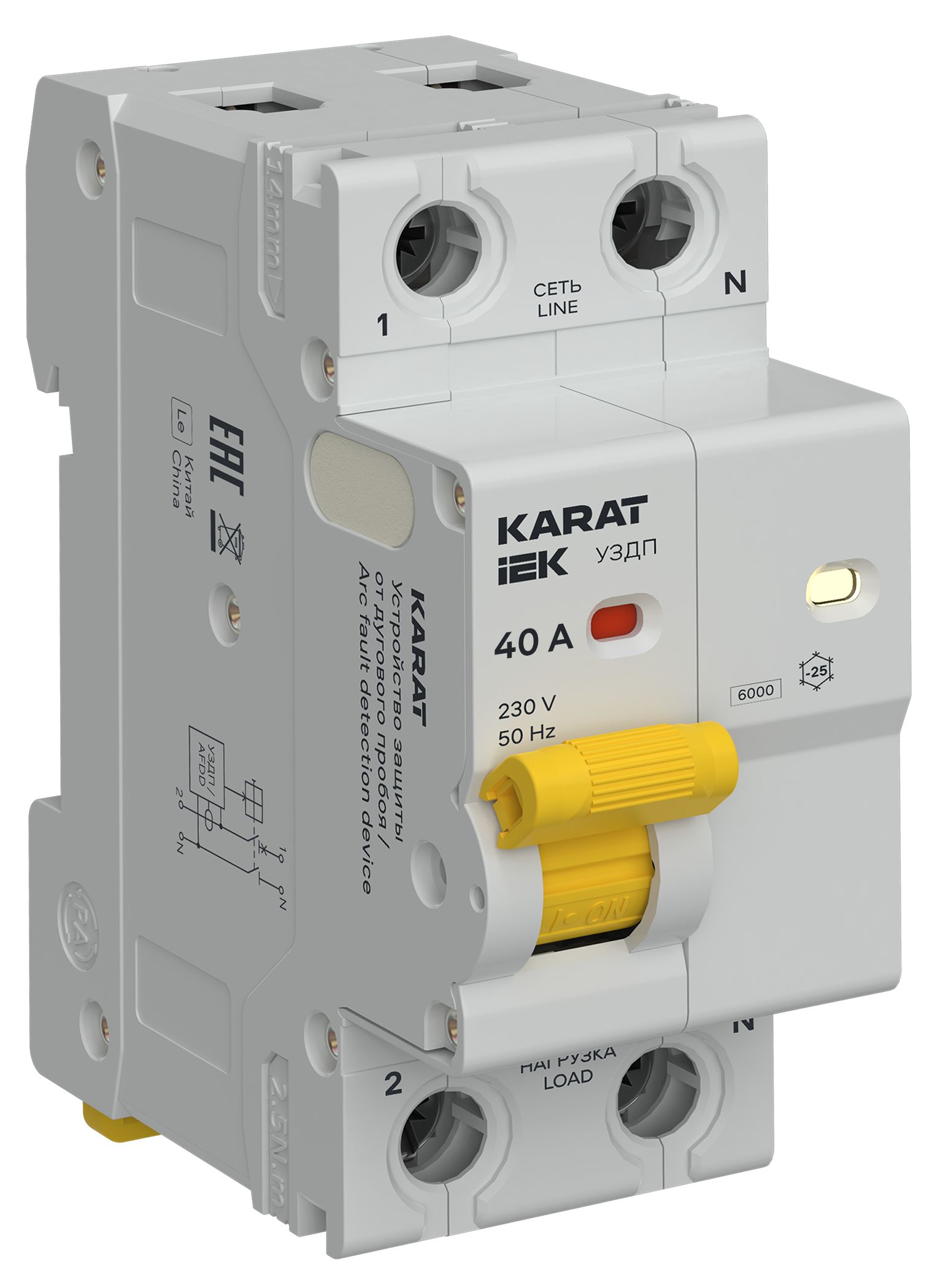 IEK KARAT УЗДП 1P+N 40A фото