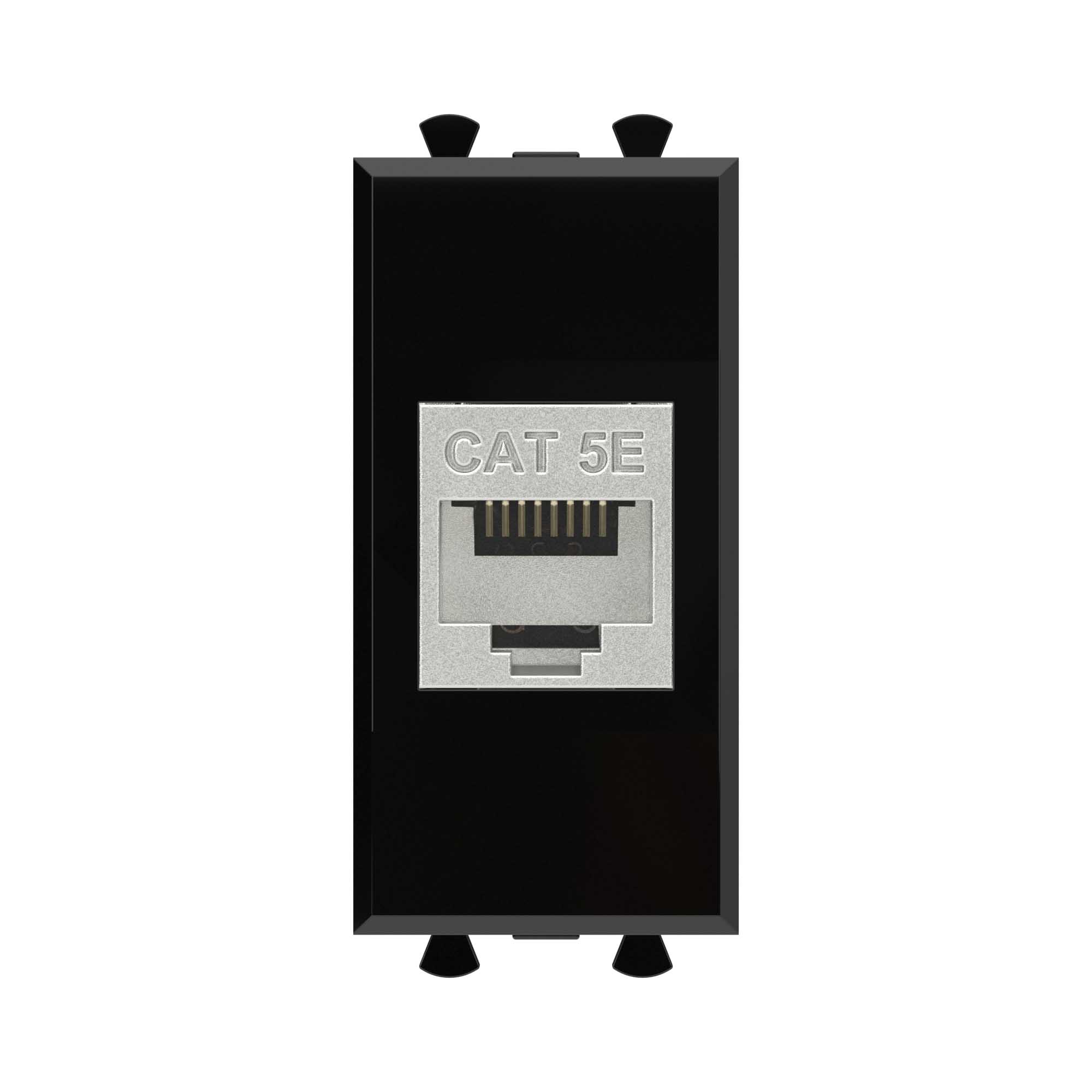 DKC Avanti Компьютерная розетка RJ-45 без шторки модульная, кат.5е экранированная, 