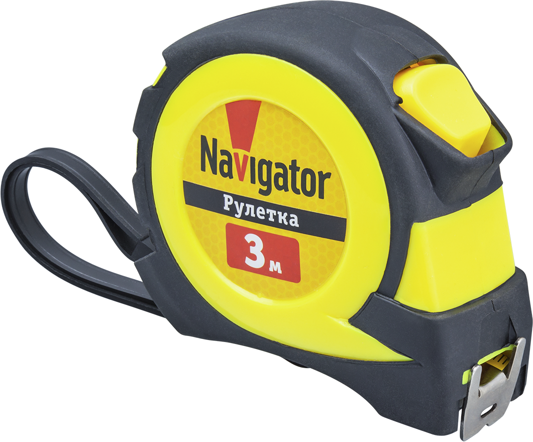 Рулетка Navigator NMT-Ru02-A-3-16 (автостоп, 3 м*16 мм) (120/12/1)