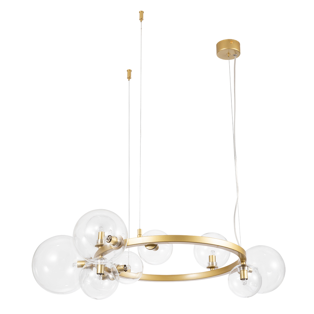 Arte Lamp A7790SP-10GO VINCENT Люстра подвесная (на тросиках) фото