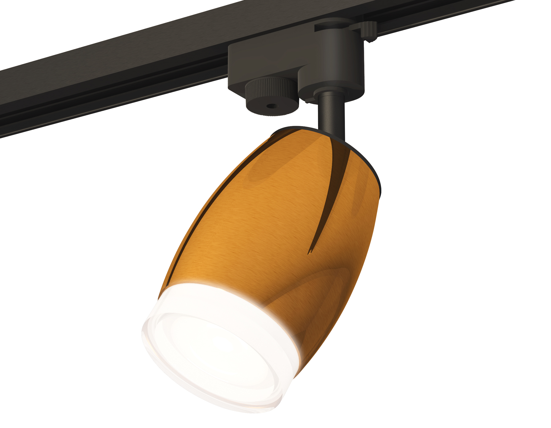 Ambrella Комплект трекового однофазного светильника с акрилом XT1125012 PYG/SBK/FR золото желтое полированное/черный песок/белый матовый MR16 GU5.3 (A фото