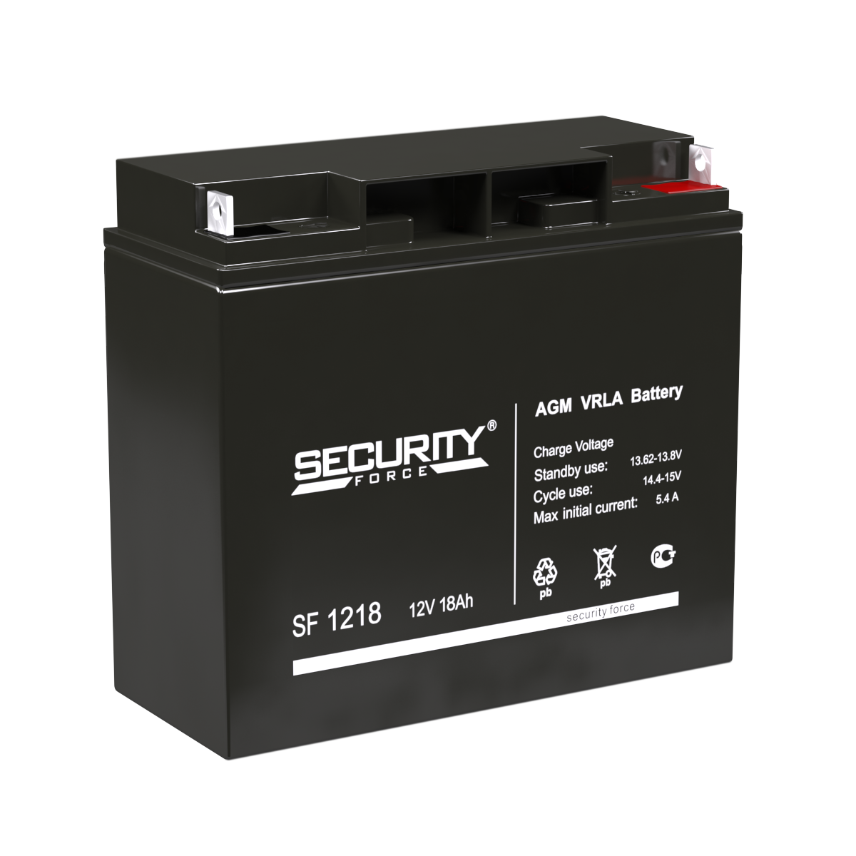 Аккумулятор Security Force SF 1218 (12V/18Ah) фото