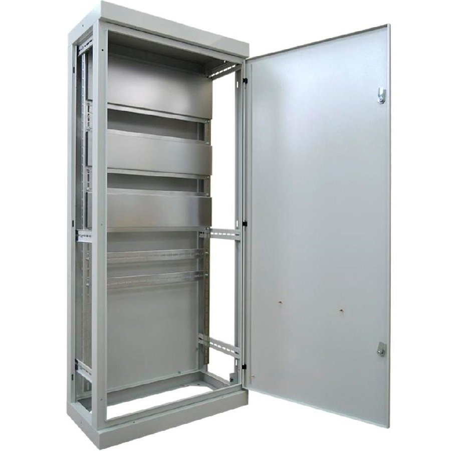 ЭРА Каркас напольный цельносварной ВРУ-1 (1800х800х450) IP31 без боковых панелей серый фото