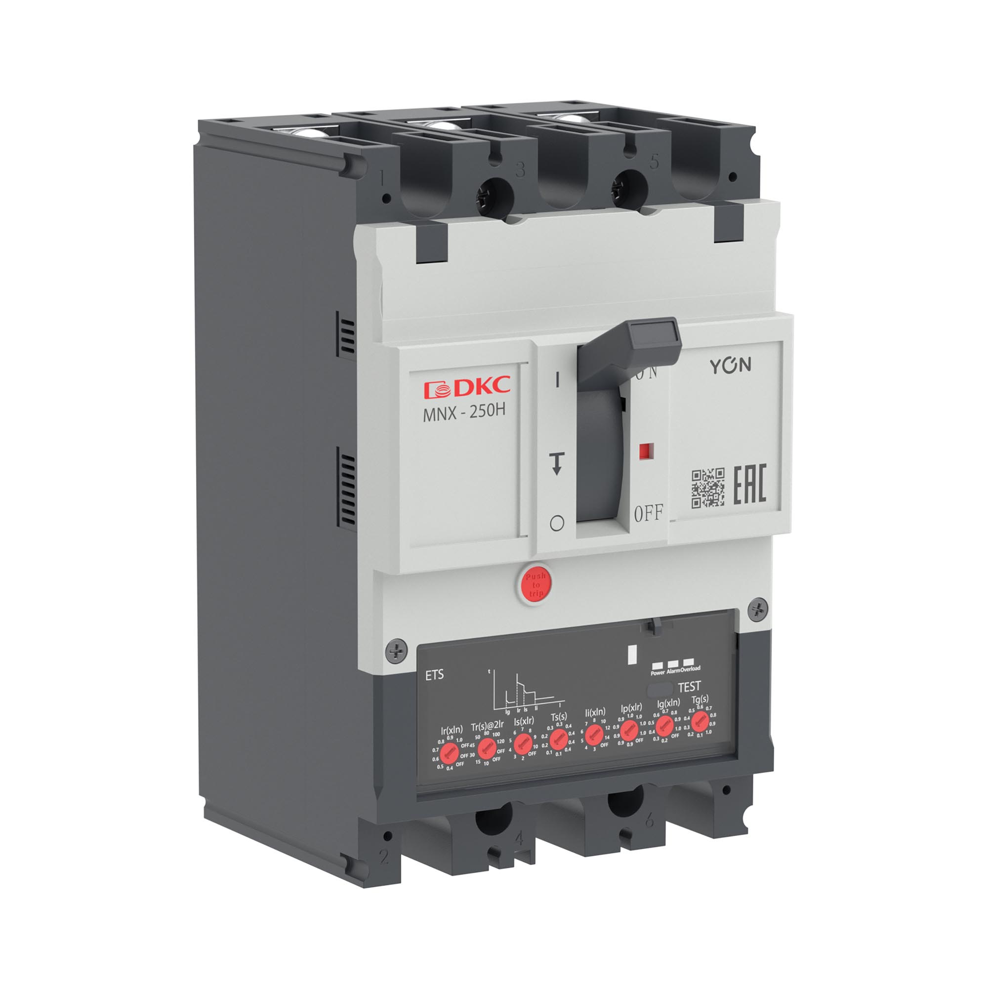 DKC Авт. выкл. YON pro MNX250L 4P 100A 70kA при AC415V расц. ETS фото