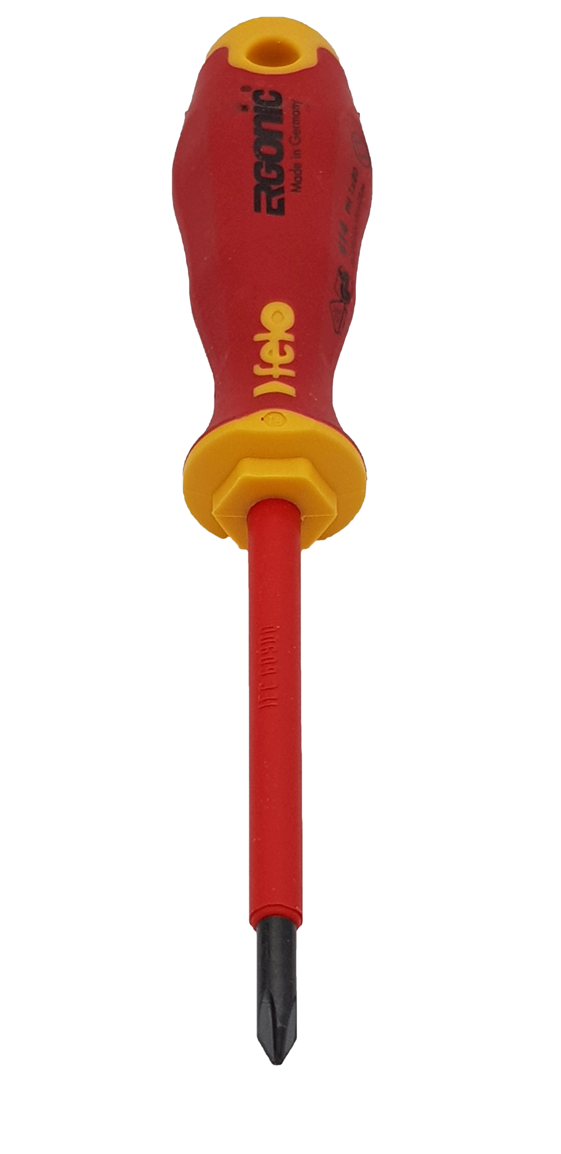 Felo Отвертка диэлектрическая Ergonic  крестовая PH 1X80 41410290 фото