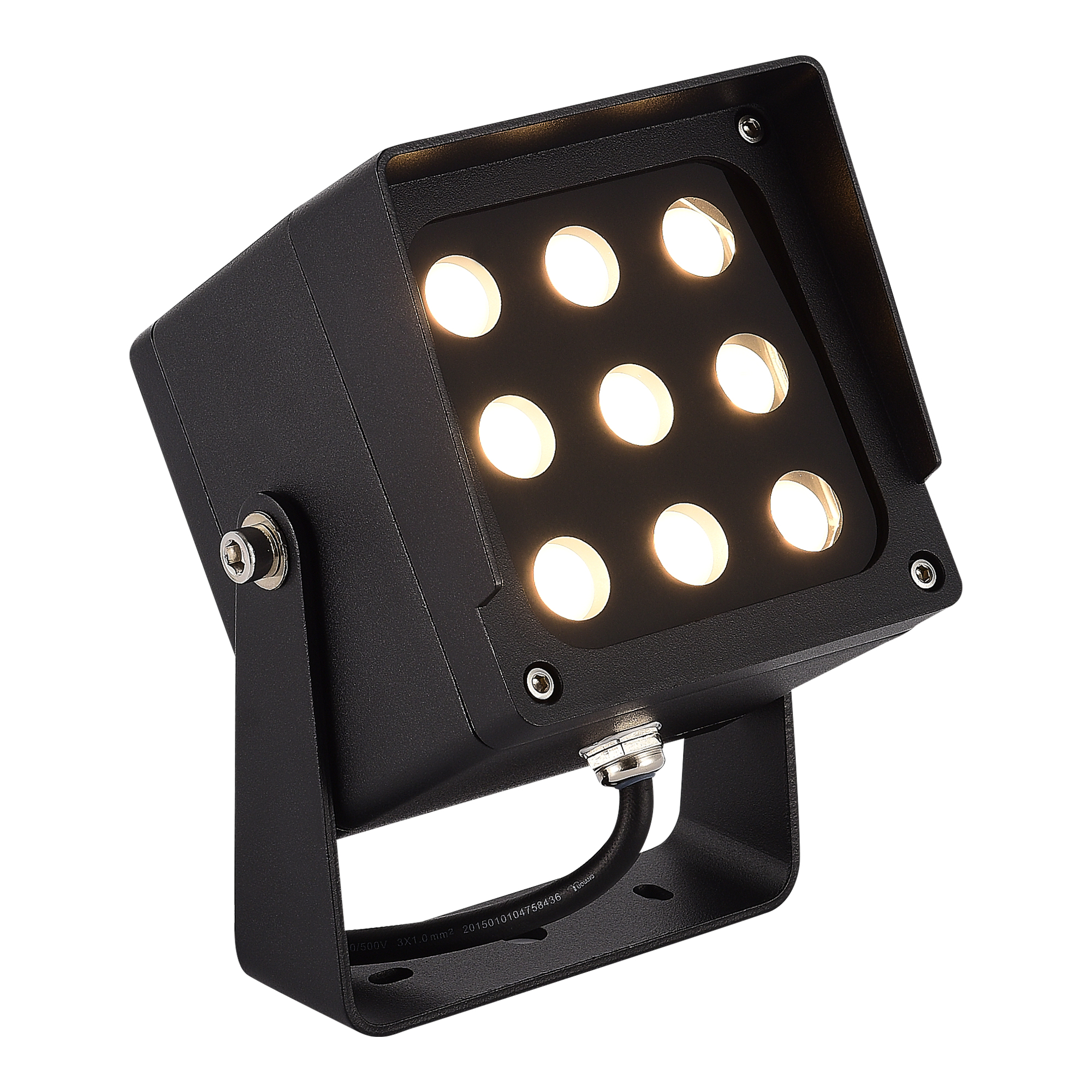 ST LUCE SL9520.415.01 Светильник уличный наземный черный/черный LED 1*18W 3000K/4000K/6500K фото