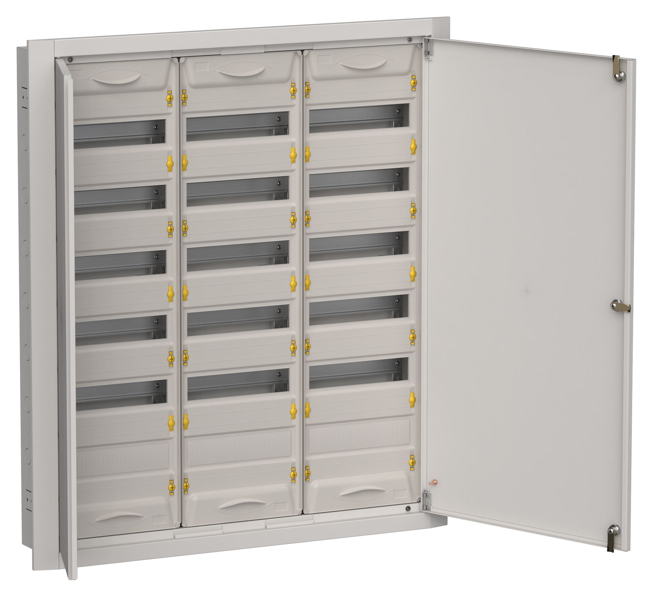 IEK TITAN 5 Корпус мет. ЩРв-216 (3х72) 1005х885х130 IP31 сер фото