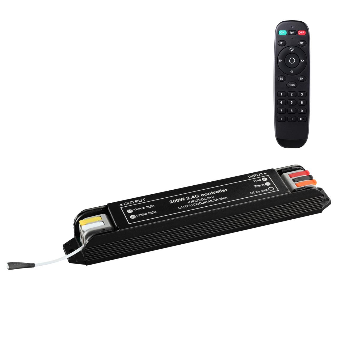 Novotech 359456 DRIVE NT24 113 черный Смарт-контроллер + пульт ДУ IP20 200W 24V EASY фото