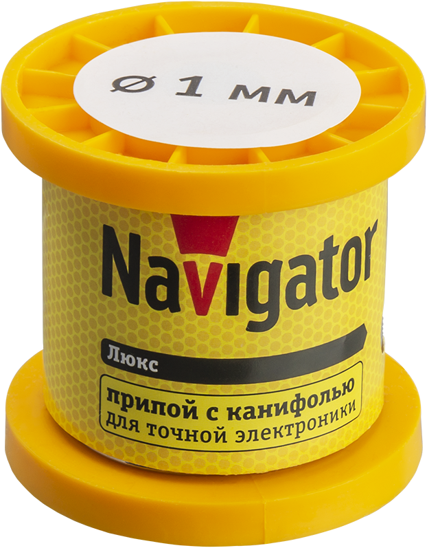 Navigator Припой 93 082 NEM-Pos02-61K-1-K100 (ПОС-61, катушка, 1 мм, 100 гр) фото