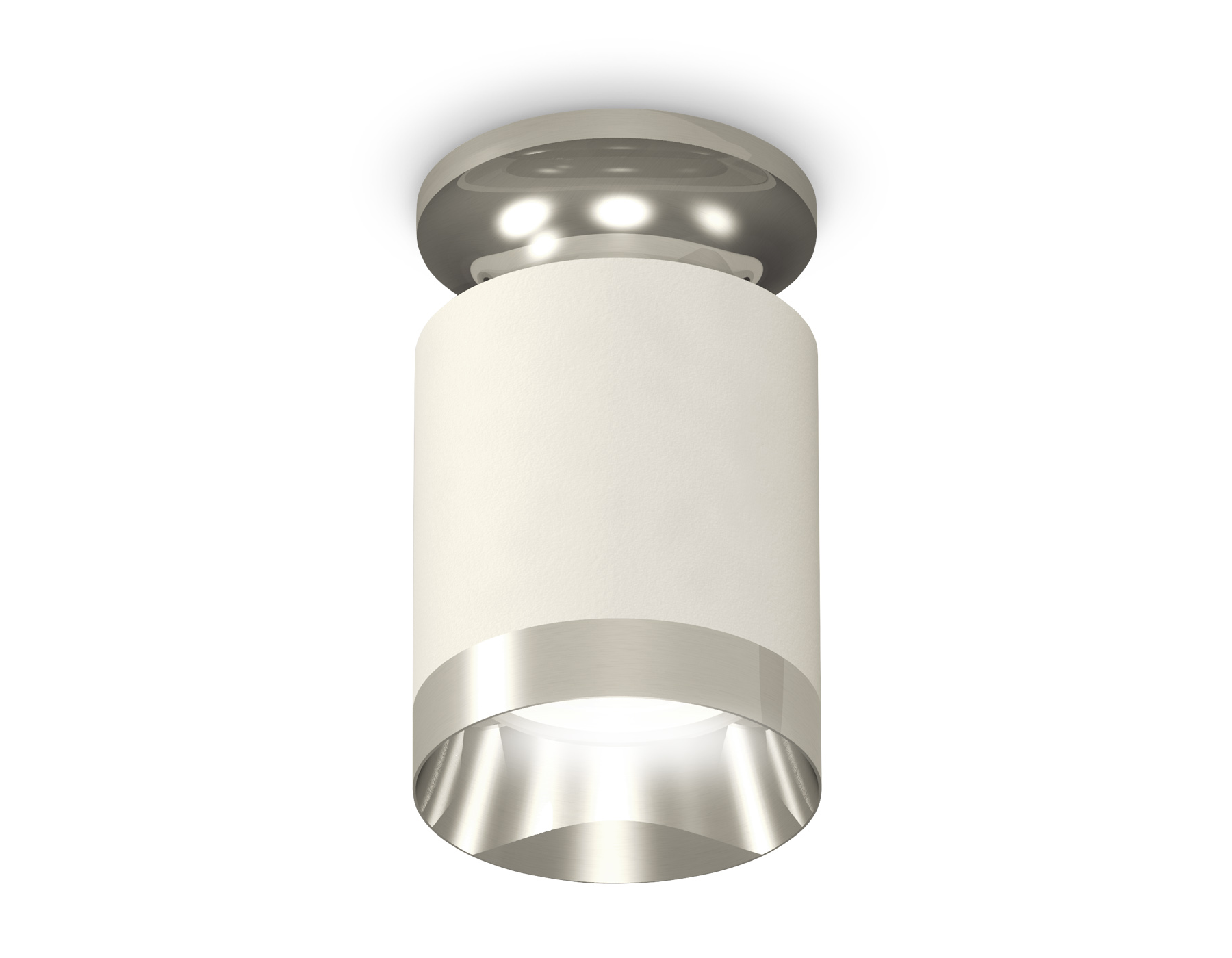 Ambrella Комплект накладного светильника XS6301141 SWH/PSL белый песок/серебро полированное MR16 GU5.3 (N6903, C6301, N6132) фото