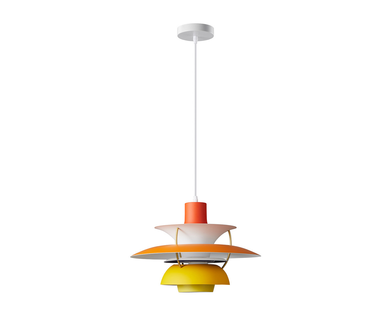 Kink Light 07826-40,09 Подвес Дейси оранжевый d40 h150 E27 1*40W фото