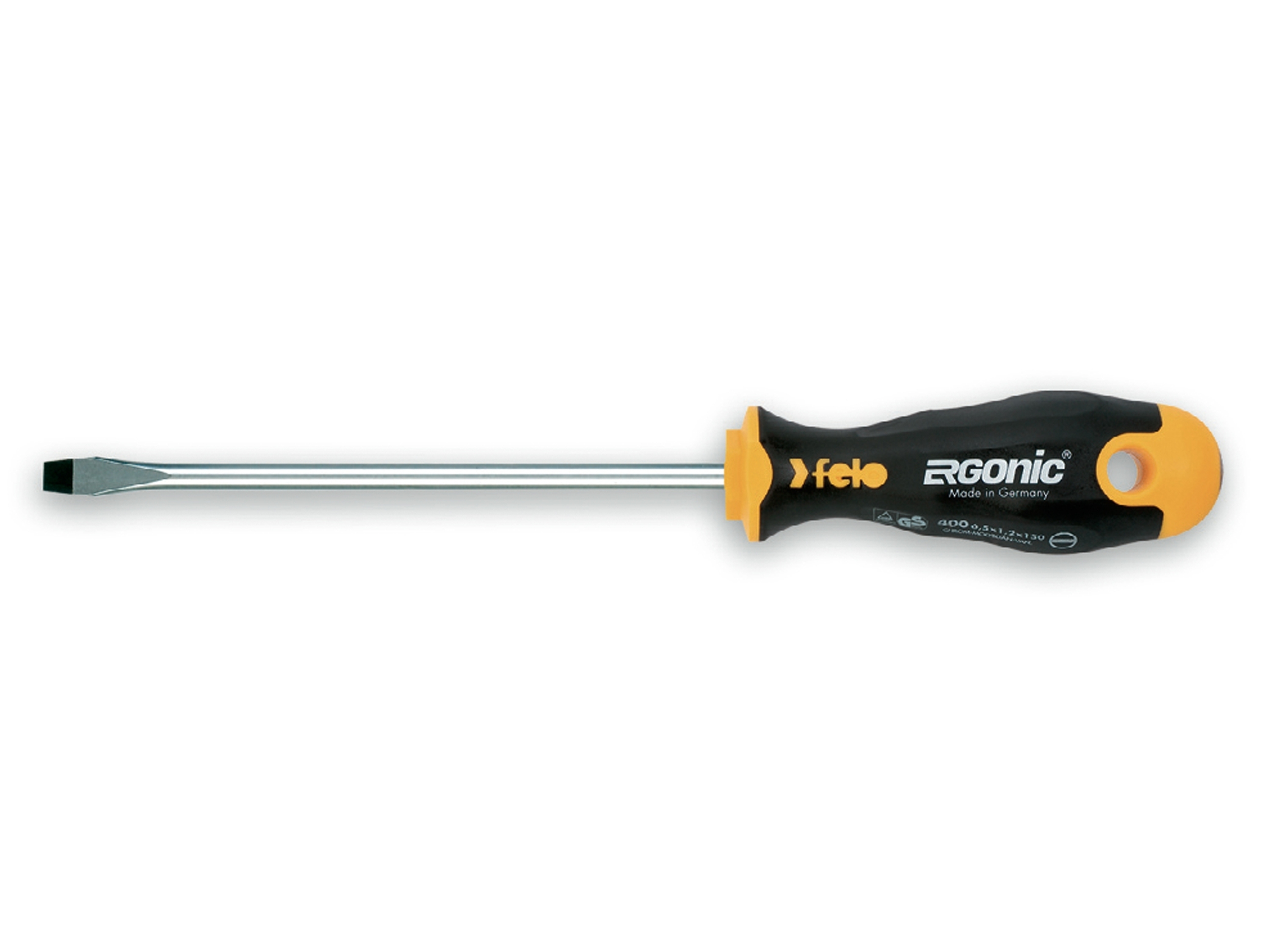 Felo Отвертка Ergonic плоская шлицевая 4,0X0,8X300 40004910 фото