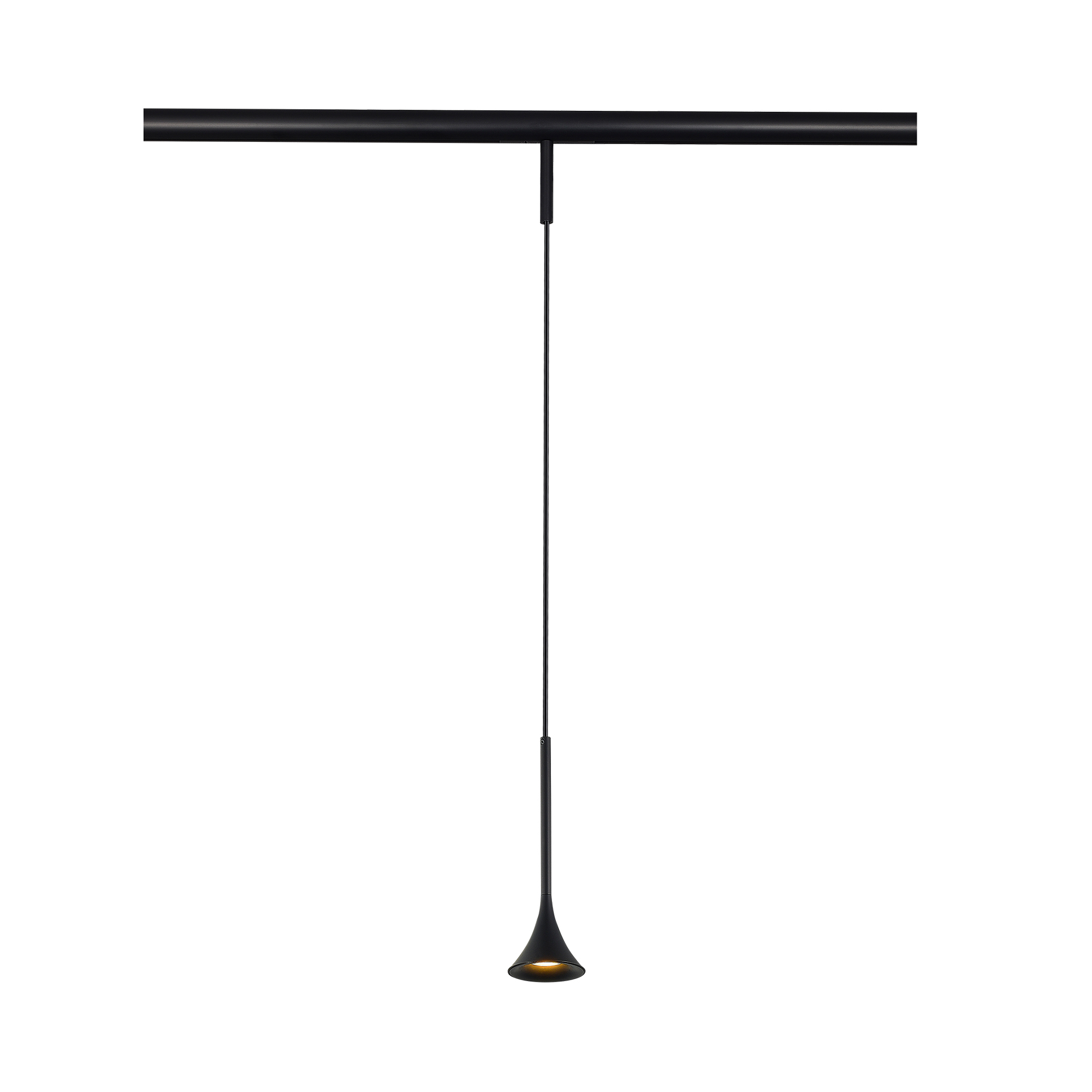 ST LUCE ST688.436.05 Магнитный трековый светильник Черный LED 1*5W 3000K Lm Ra>90  IP20 D70xH225 24V фото