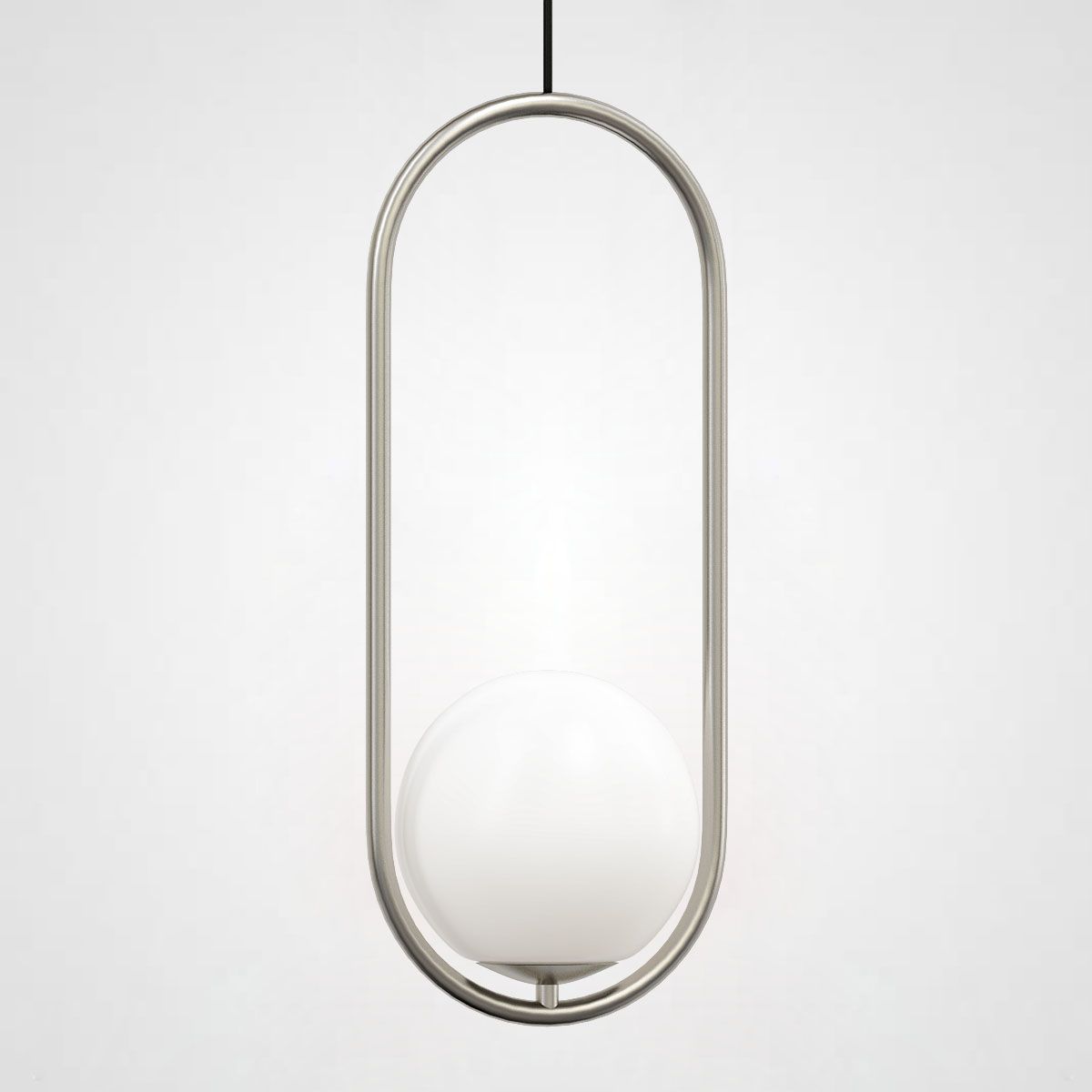 ImperiumLoft Подвесной светильник Matthew McCormick hoop 50 Silver MILA Pendant фото