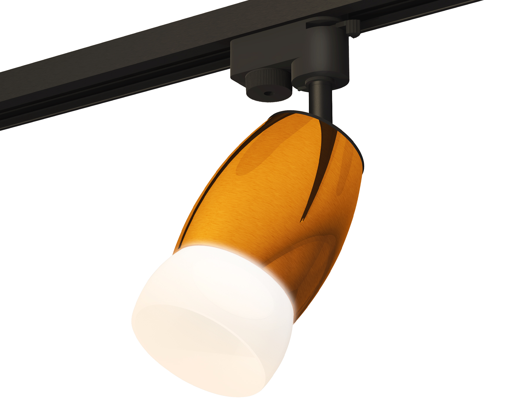 Ambrella Комплект трекового однофазного светильника с акрилом XT1125014 PYG/SBK/FR золото желтое полированное/черный песок/белый матовый MR16 GU5.3 (A фото