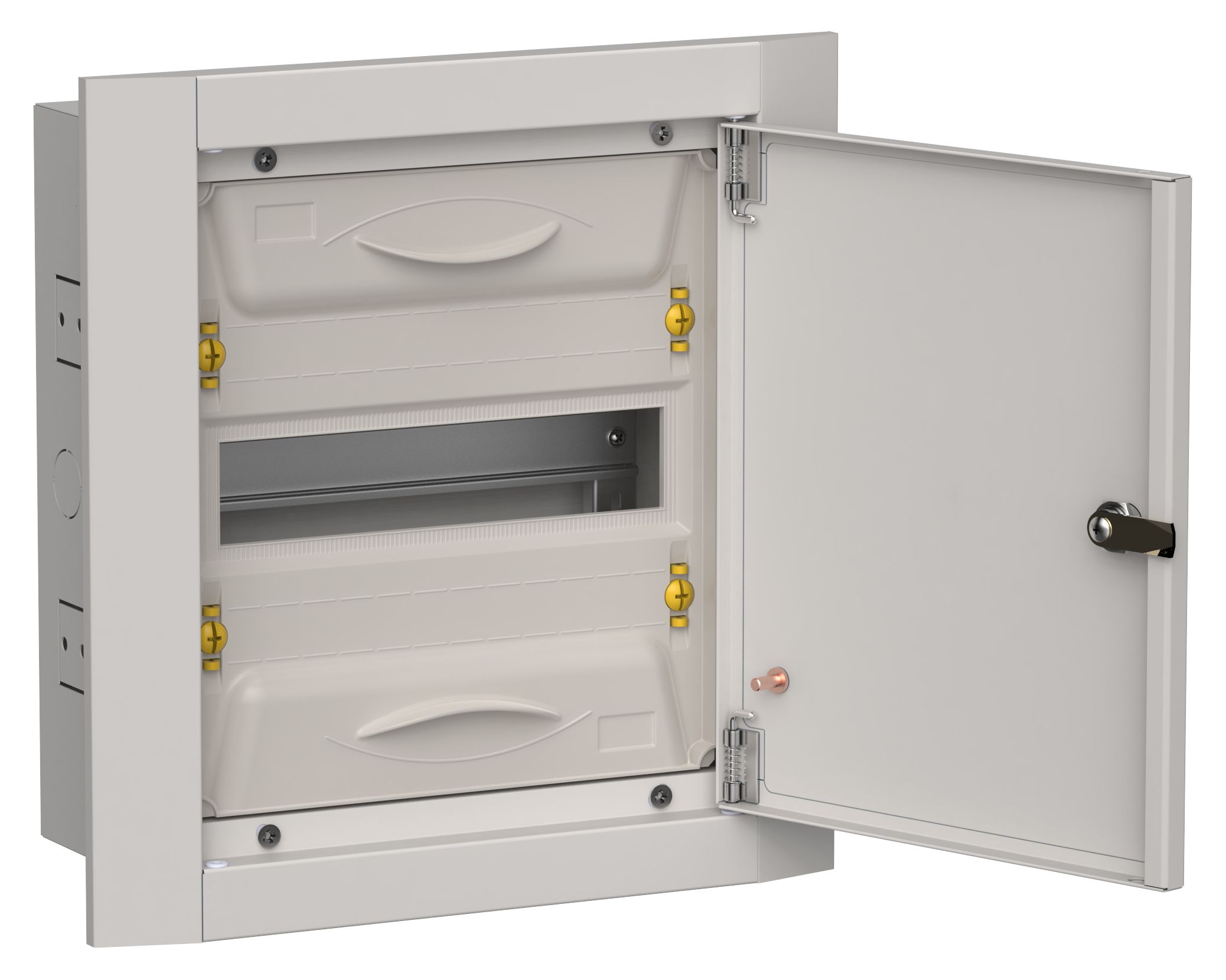 IEK TITAN 5 Корпус мет. ЩРв-12 (1х12) 380х365х130 IP31 сер фото