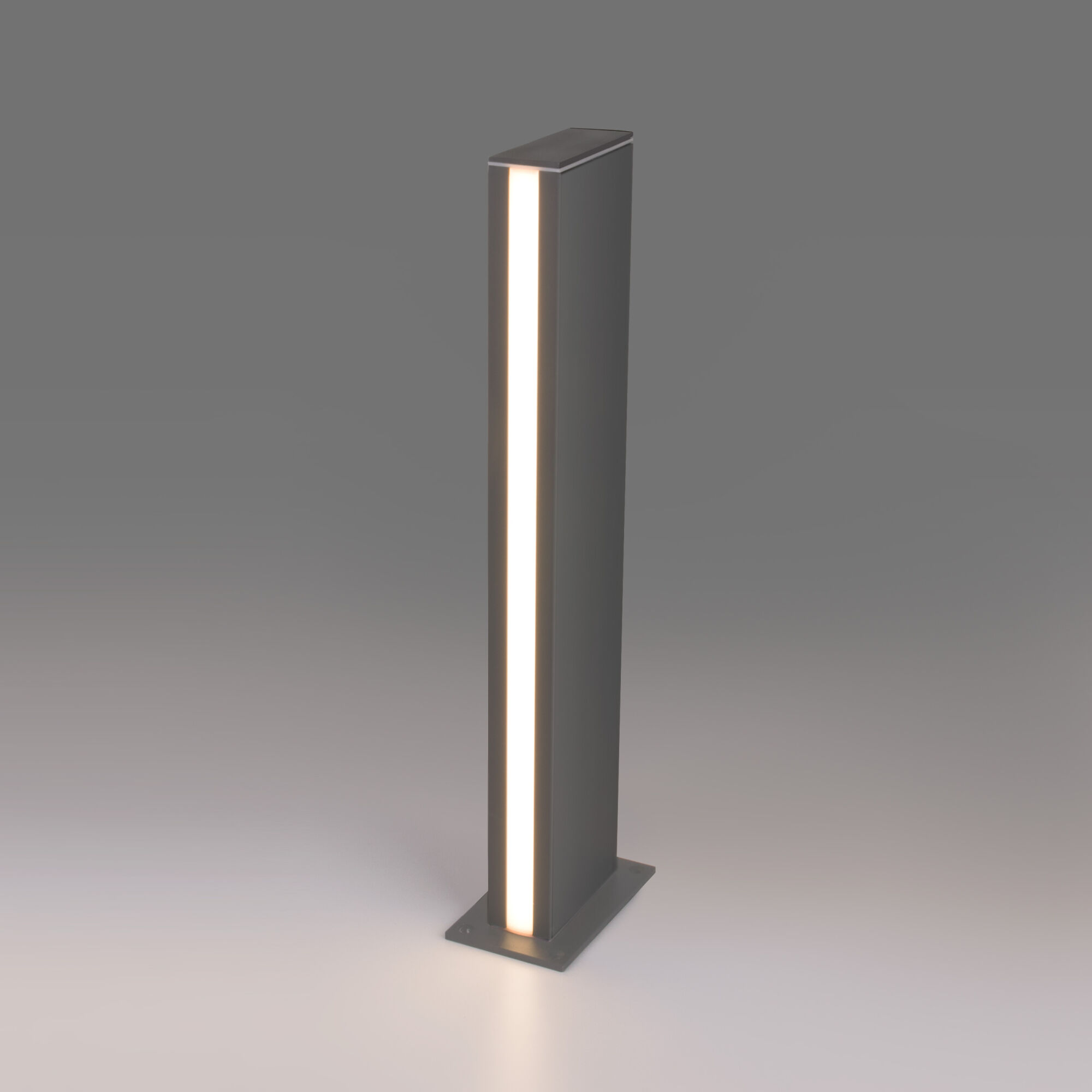 Elektrostandard 1538 TECHNO LED / Светильник садово-парковый со светодиодами серый фото