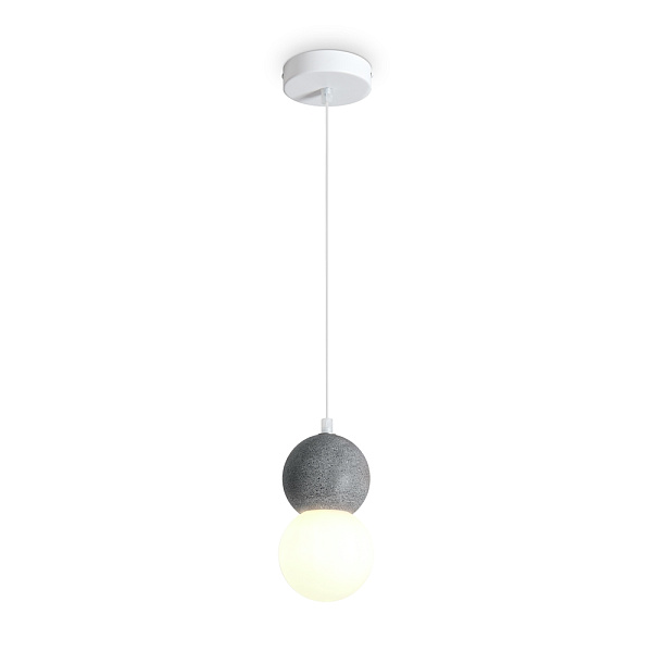 Freya Modern Concrete Подвесной светильник Белый фото