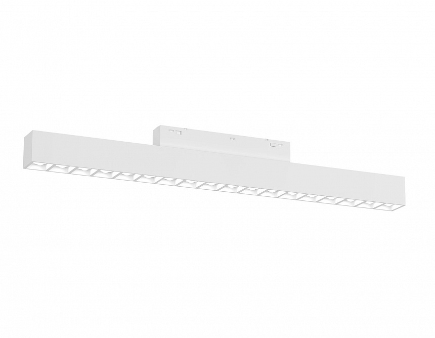 Ambrella Светильник трековый светодиодный Magnetic standard 48V 20mm GL4500 WH белый IP20 18W 3CCT 3000-6000K SMART 24° 328*22*25 фото