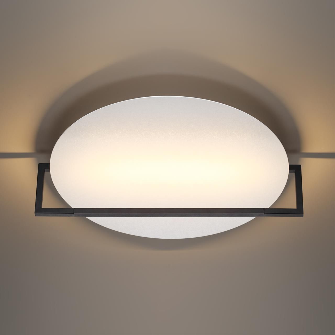 Odeon Light 7015/20WL HIGHTECH ODL25 белый ice crack/металл/акрил Настенно-потолочный светильник IP20 LED поворотный 360° 1*20W LUNAR фото