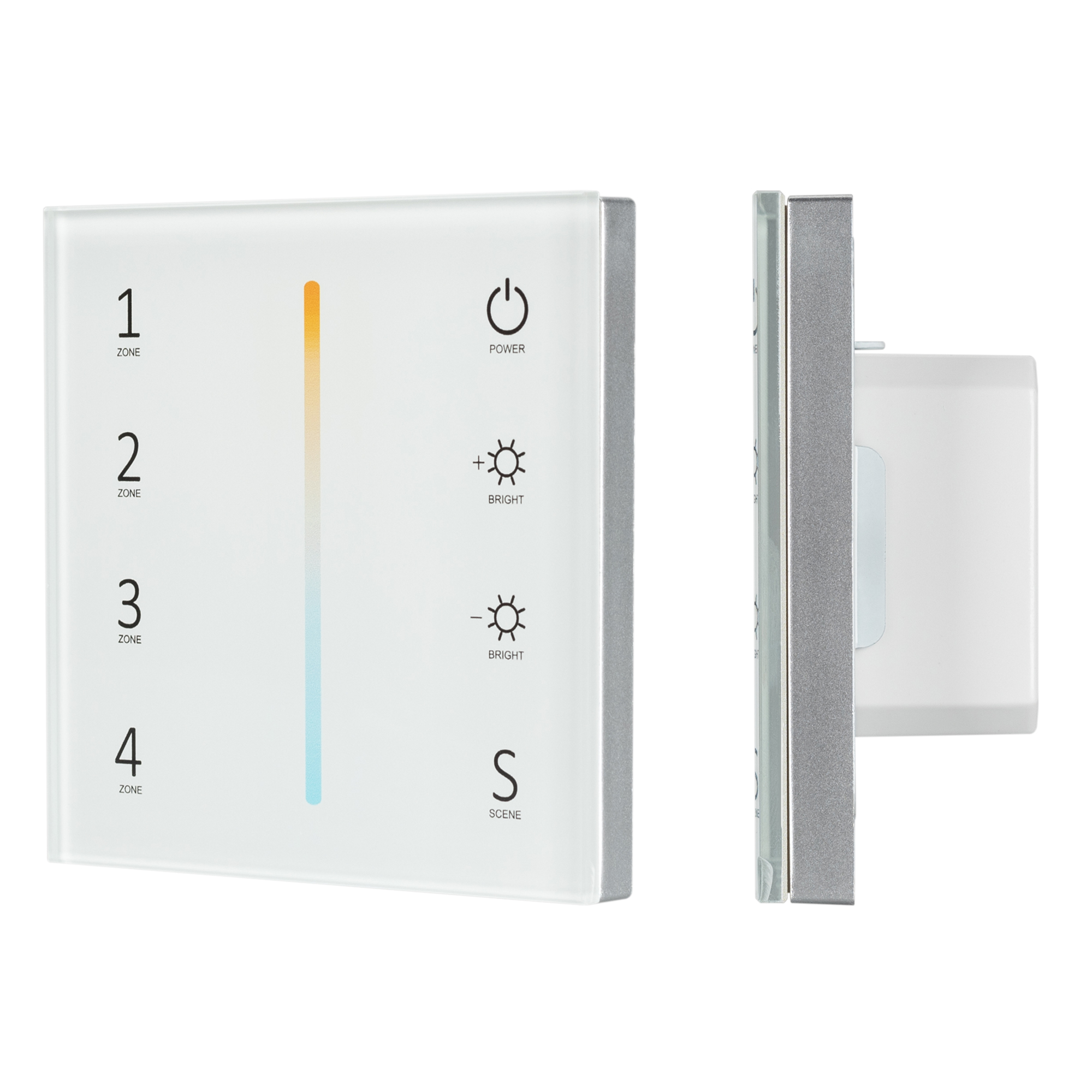 Arlight Панель Sens SMART-P38-MIX White (230V, 4 зоны, 2.4G) (IP20 Пластик, 5 лет) фото