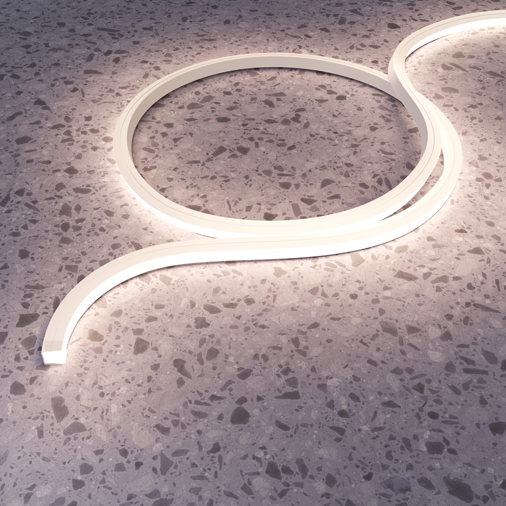 Maytoni Led Strip Гибкий неон 12x12 24В 12Вт/м 3000K IP67 5м 432022 фото