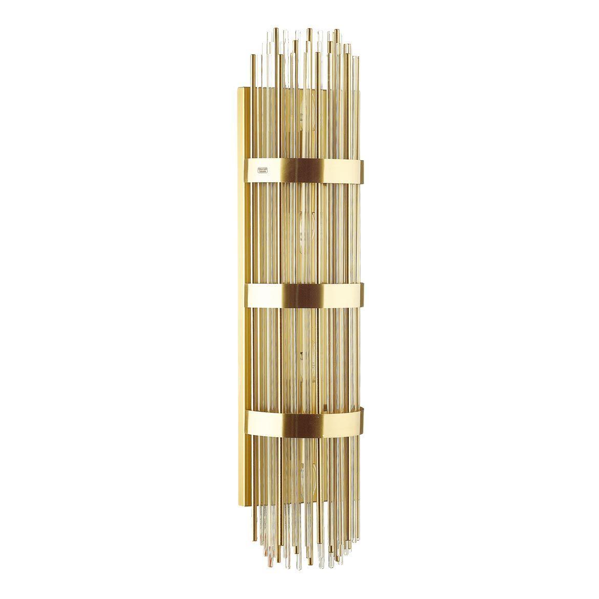 Odeon Light 4854/4W HALL ODL_EX21 золото/стекло Настенный светильник E14 4*40W  высота 890см EMPIRE фото