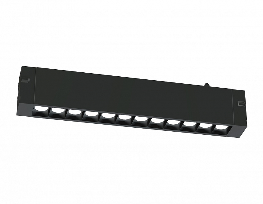 Ambrella Светильник трековый светодиодный Magnetic SMART 220V 25mm GL8075 BK черный IP20 9W 3000-6000K 24° 220*25*41 фото