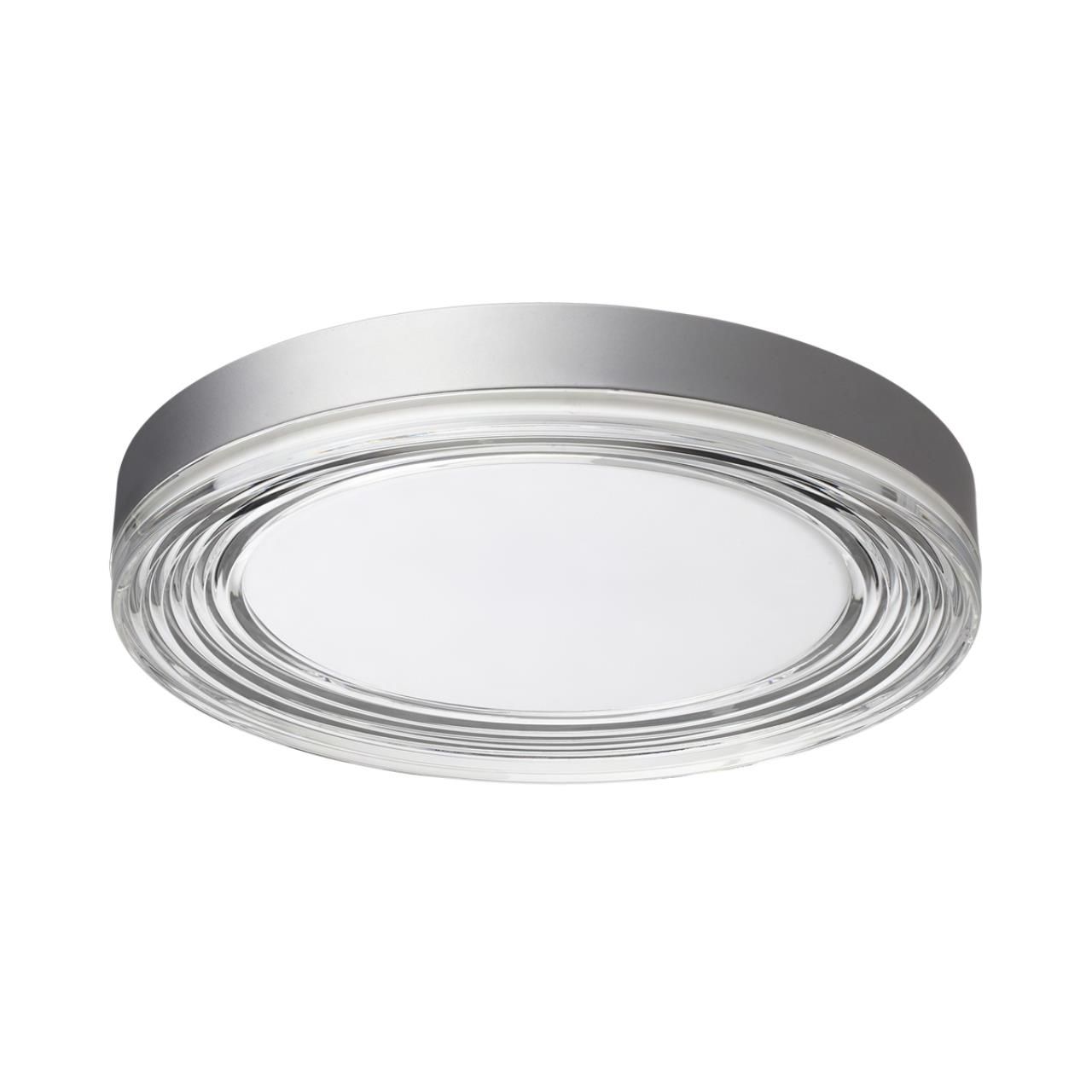 Sonex 7728/76L MITRA LED SN Светильник металл/акрил/серебро/прозрачный LED 76Вт 4000K D400 IP20 INFINITA фото