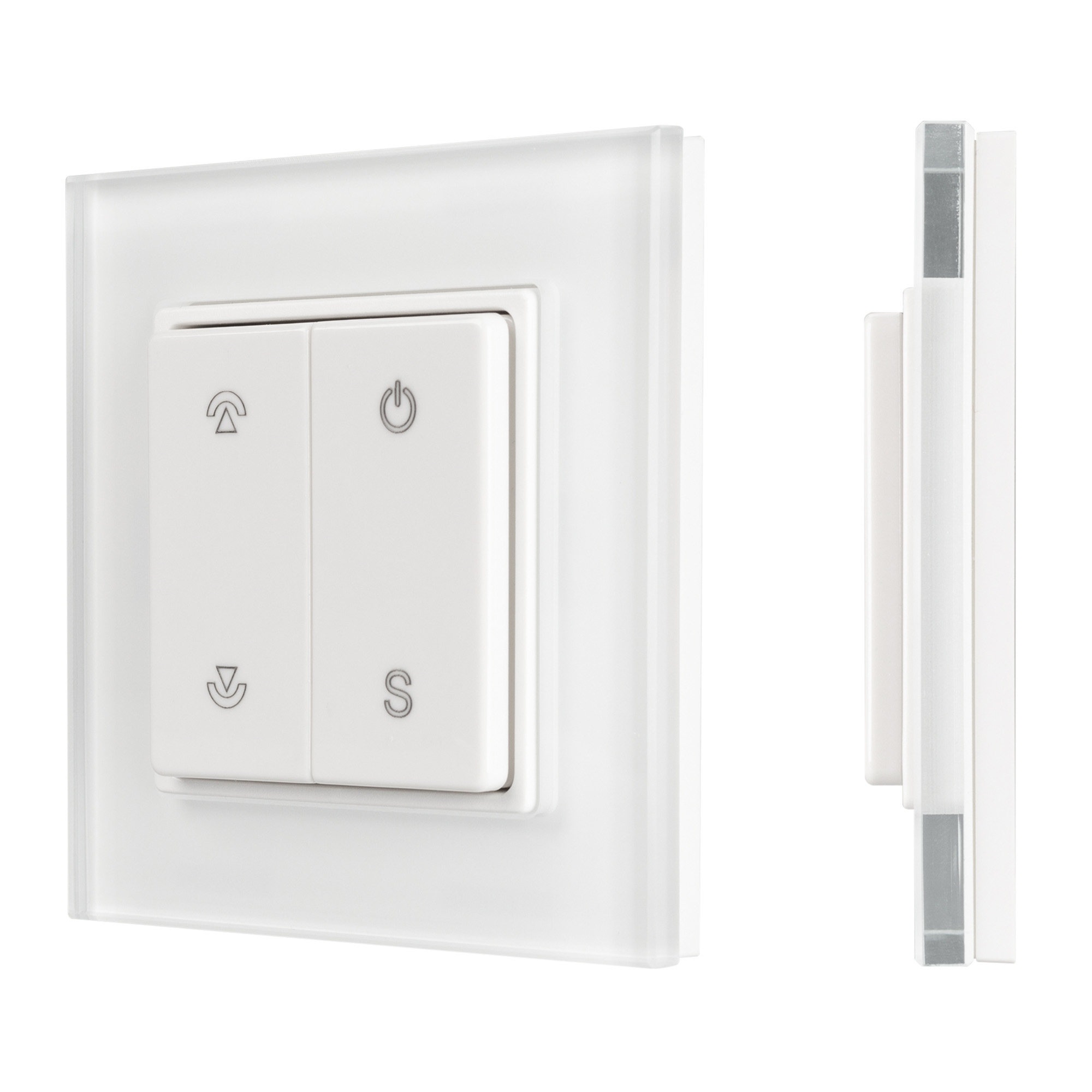 Arlight Панель SMART-P47-DIM-G-SUF (3V, 1 зона, Knob, 2.4G) (Стекло) фото