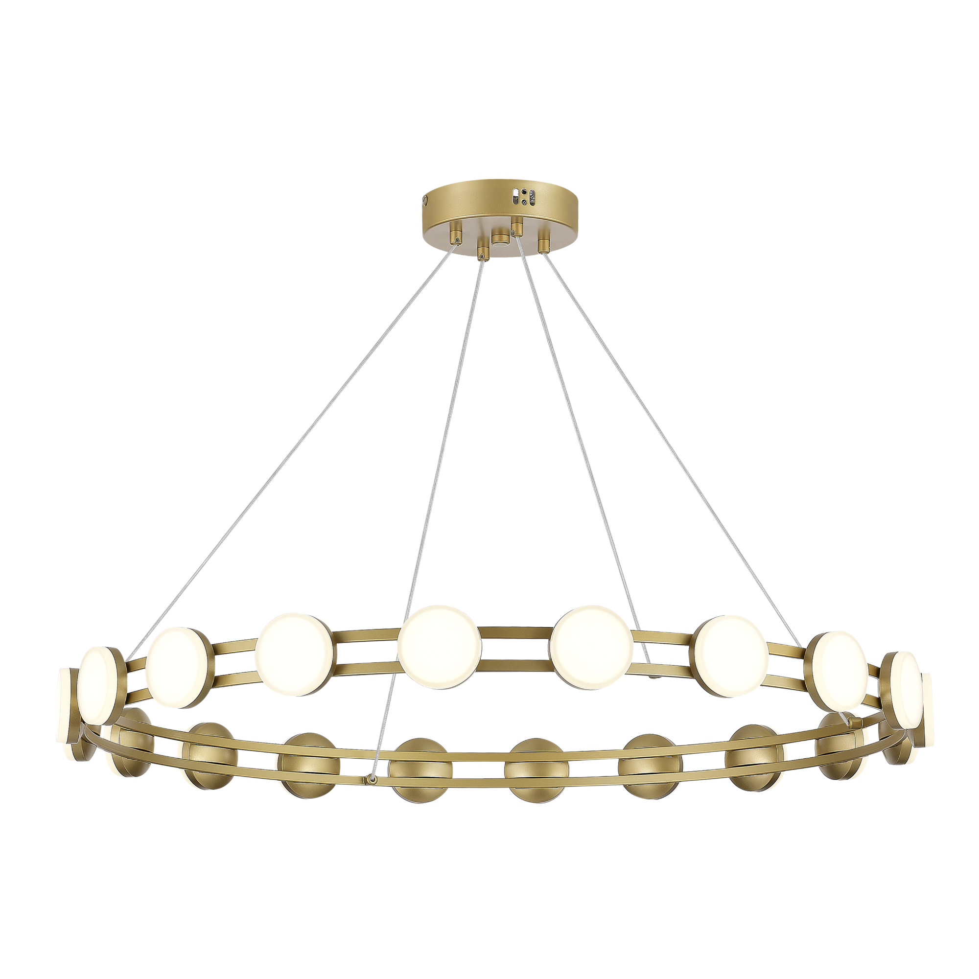 ST LUCE SL6610.203.20 Светильник подвесной MONRO LED 1х40W фото