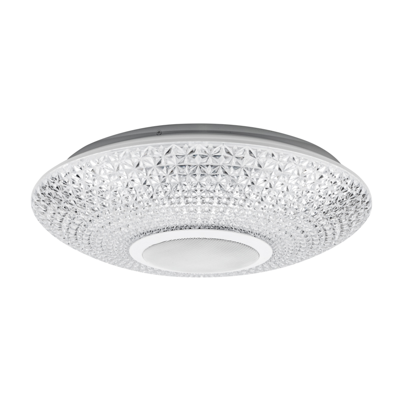 REXANT Светильник настенно-потолочный Сатори 2700-6500K RGB Bluetooth Sound с пультом и APP LED. фото