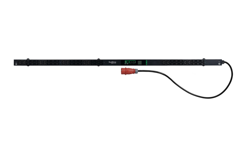 Systeme Electric БРП Uniprom, с мониторингом, 0U, 400В, 3Ф, 16A, 36xC13 12xC19, 3м кабель, IEC309 фото