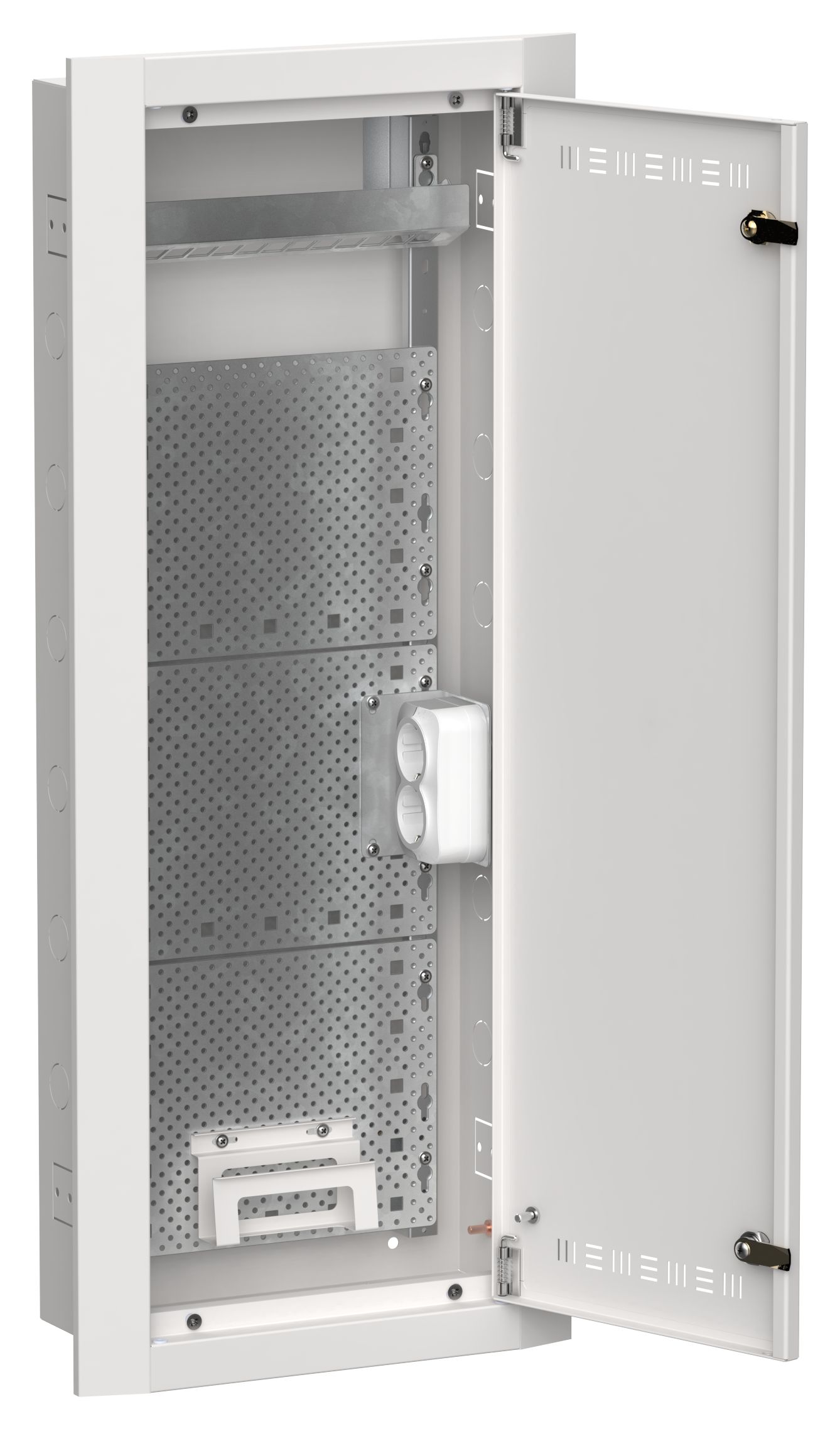 IEK TITAN 5 Корпус мультимедиа ЩРв-60 (1х60) белый фото