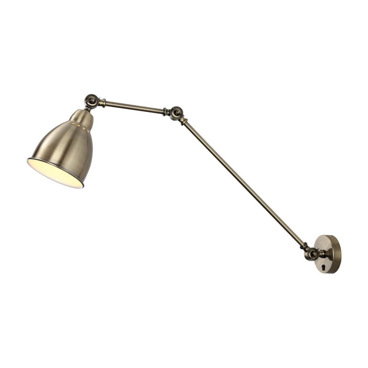 Arte Lamp A2055AP-1AB Braccio Бра бронза/белый фото