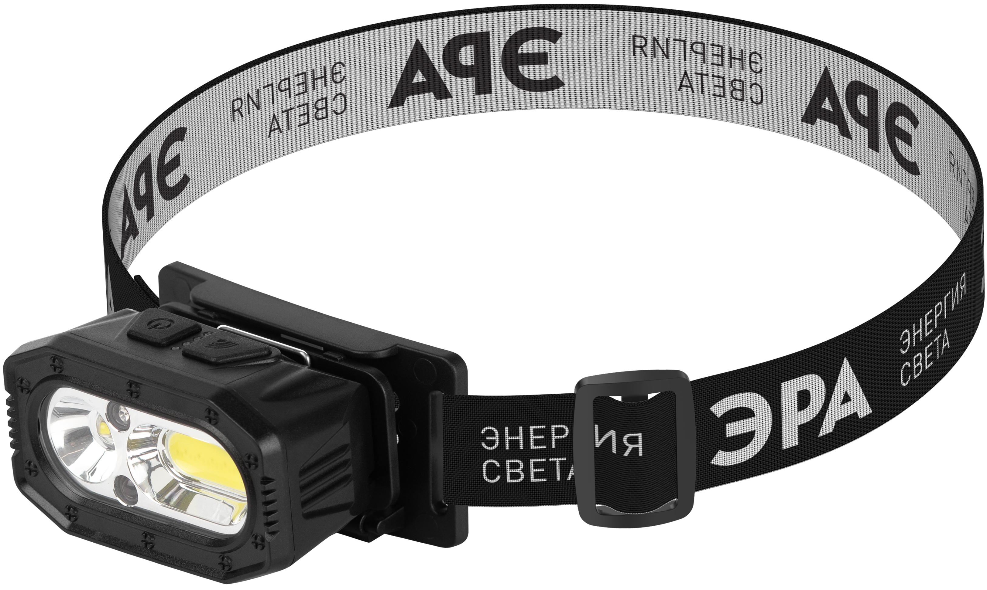 ЭРА Фонарь налобный светодиодный GA-814 аккумуляторный 5 Вт COB + 5 Вт LED 5 режимов сенсорное управление фото