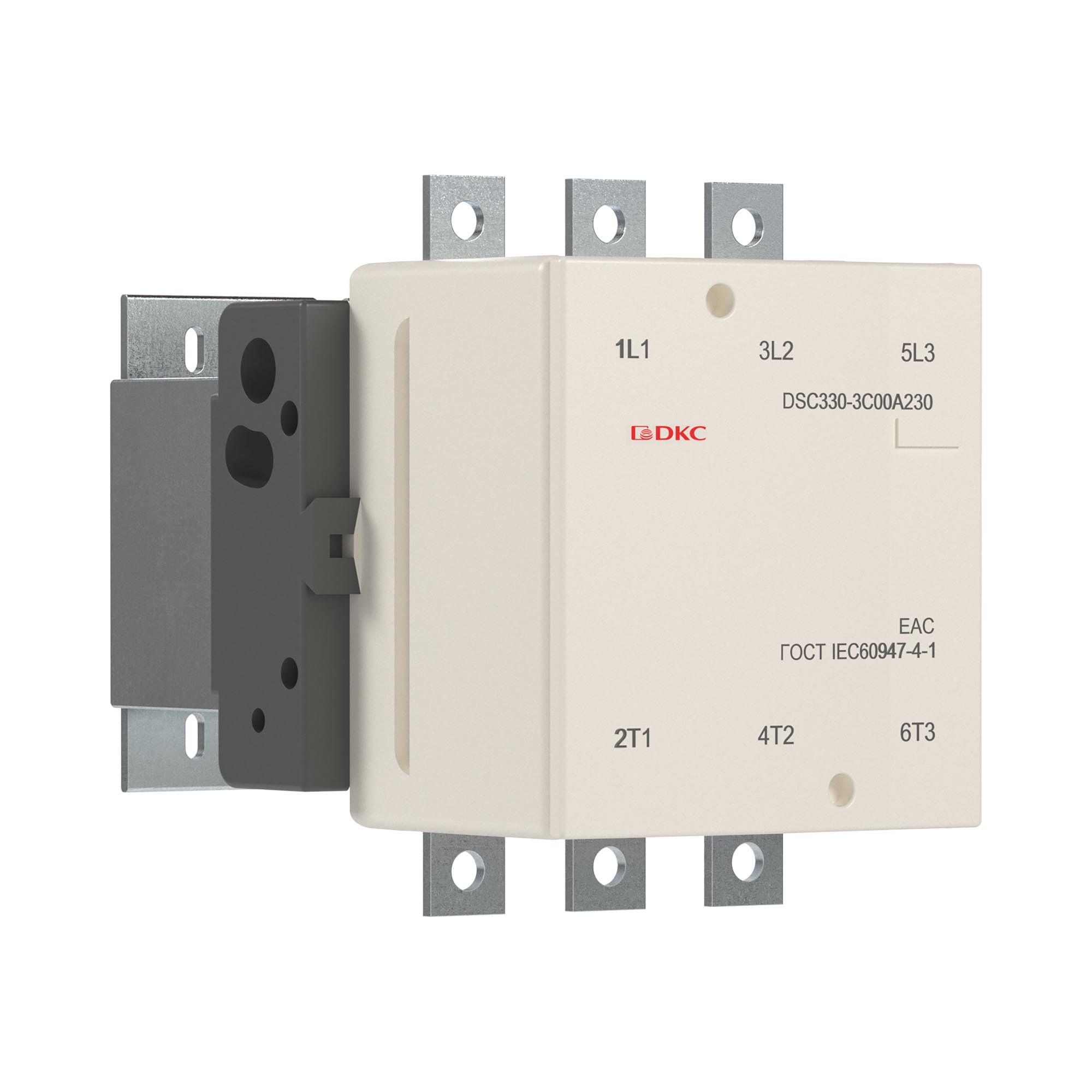 DKC Магнитный контактор DSC330-3C00A230 330А 160кВт (AC3)  кат 220В AC фото