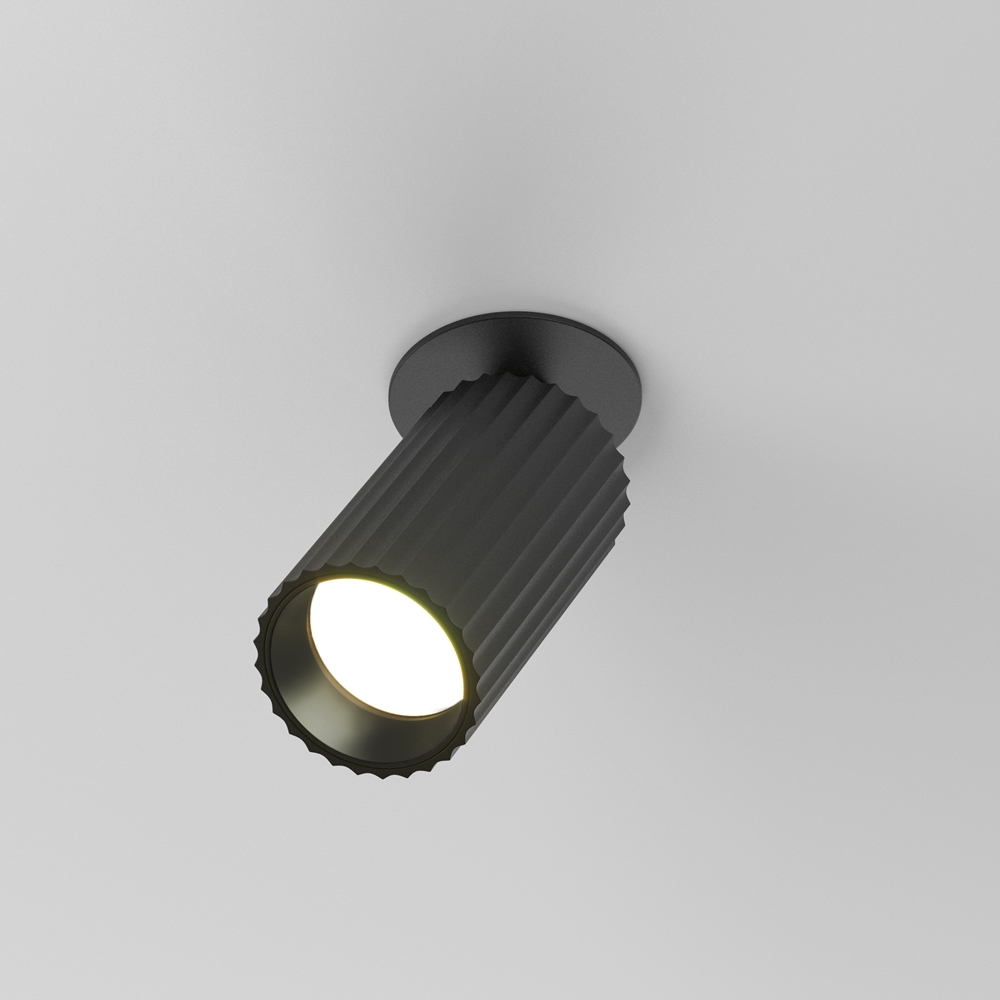 Maytoni Technical Встраиваемый светильник C110CL-01-GU10-B фото