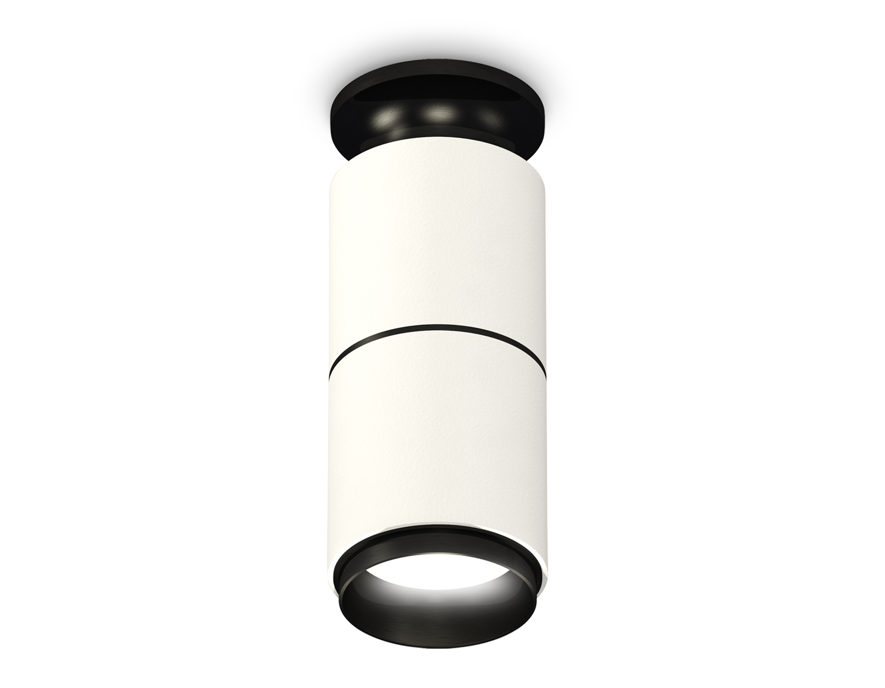Ambrella Комплект накладного светильника XS6301221 SWH/PBK белый песок/черный полированный MR16 GU5.3 (N6902, C6301, A2061, N6121) фото