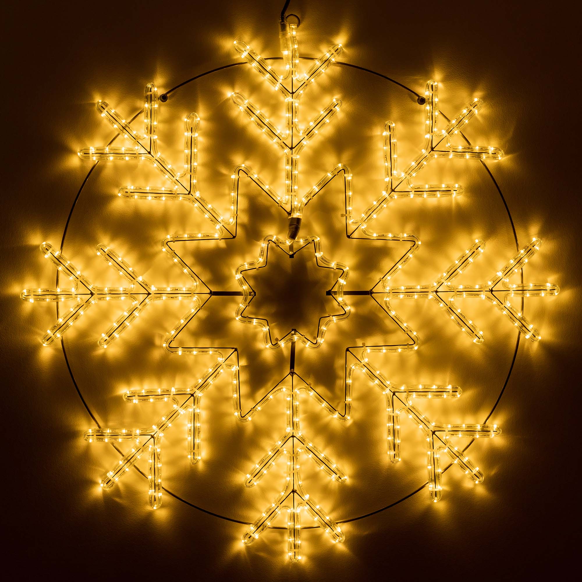 Arlight Фигура ARD-SNOWFLAKE-M8-950x950-540LED Warm (230V, 33W) (Ardecoled, IP65) фото