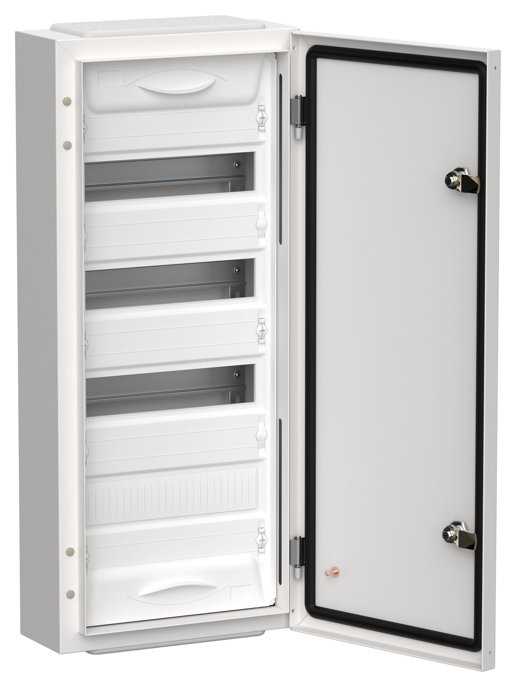 IEK TITAN 5 Корпус мет. ЩРн-48 (1х48) 710х310х140 IP54 бел фото