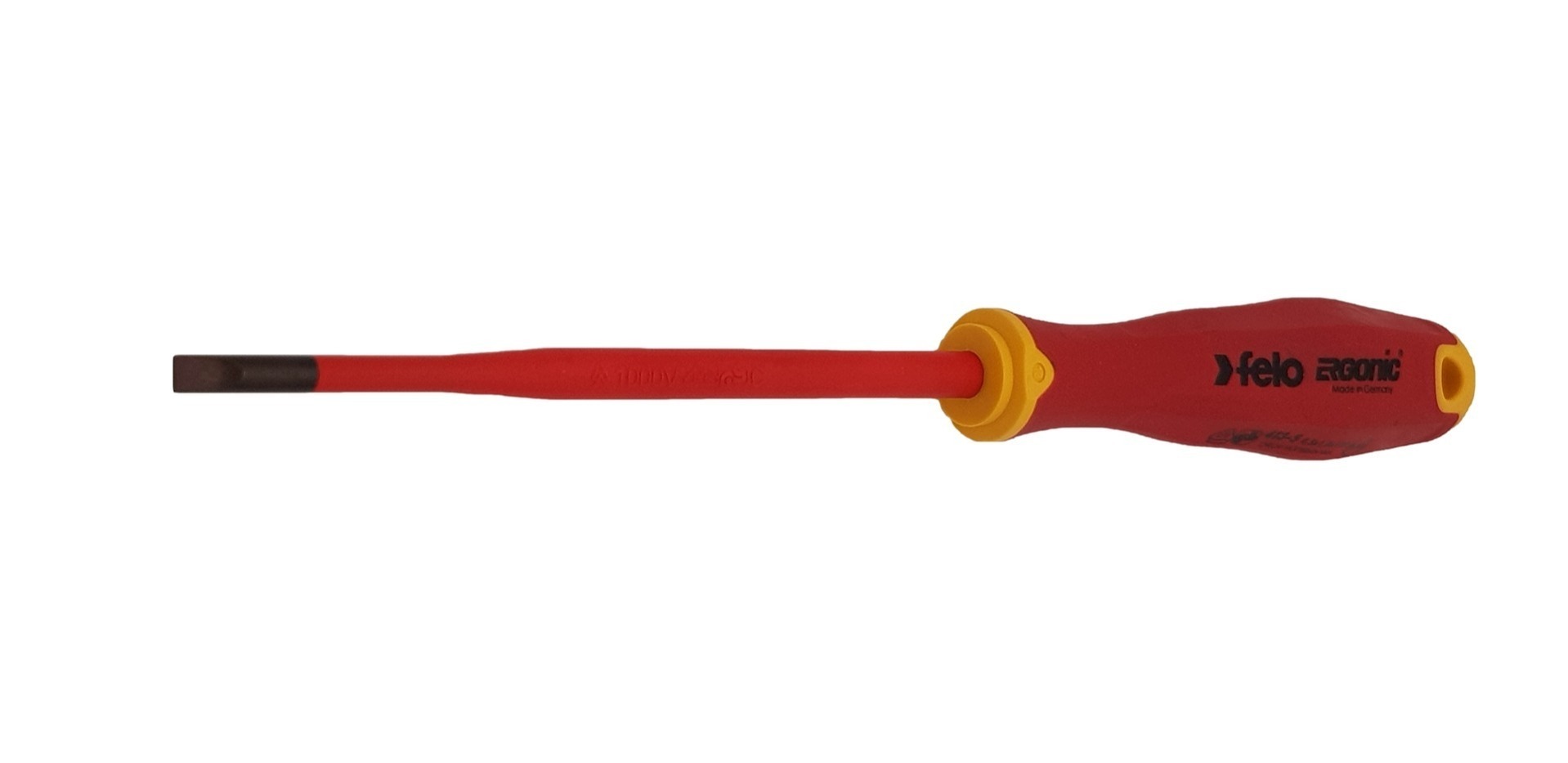 Felo Отвертка диэлектрическая SL 4,5х1,0 E-Slim Ergonic 41394590 фото