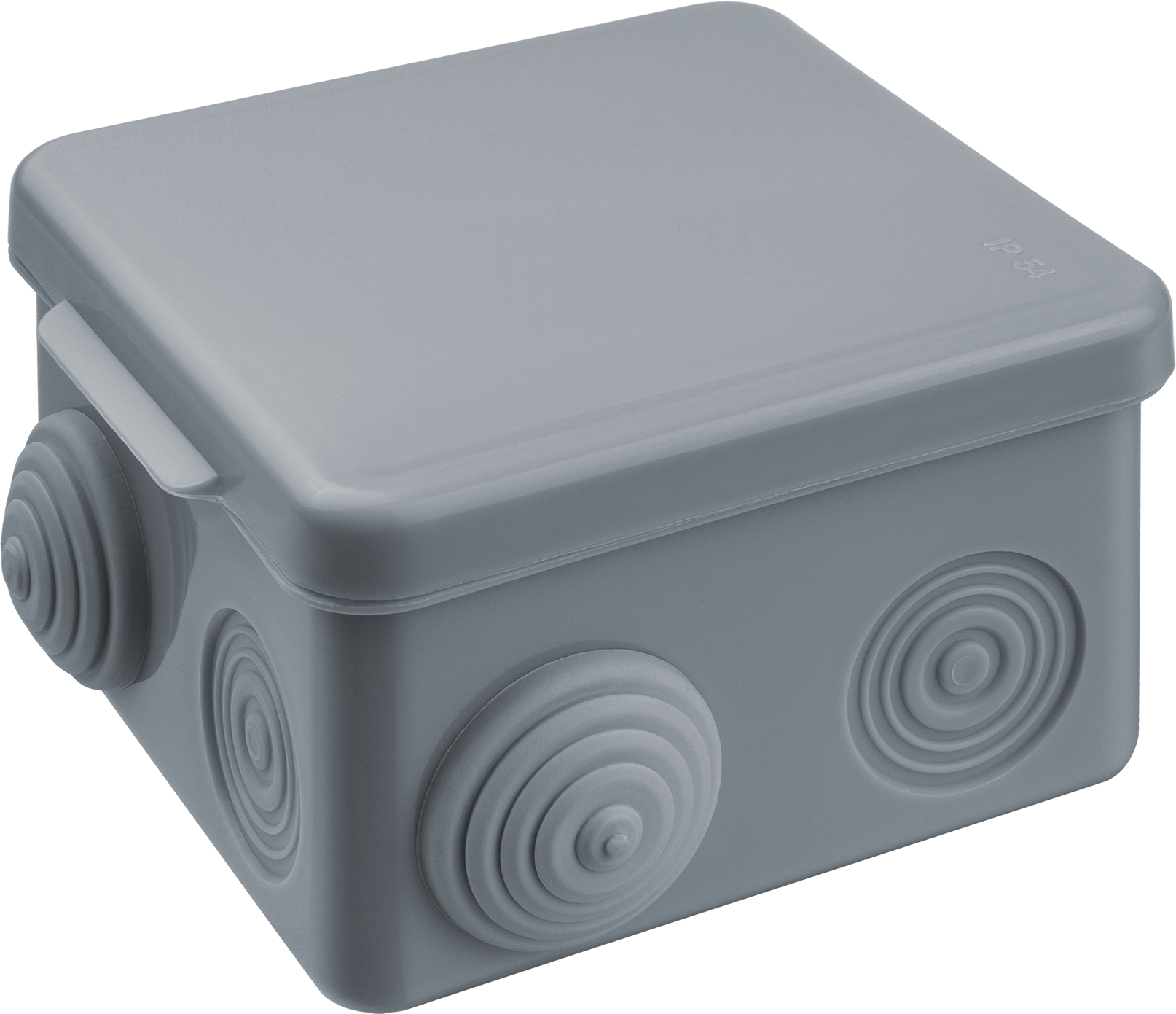 Коробка Navigator NSS-DB-80-80-50-7-GR распаячная открытого монтажа (100/1/1)