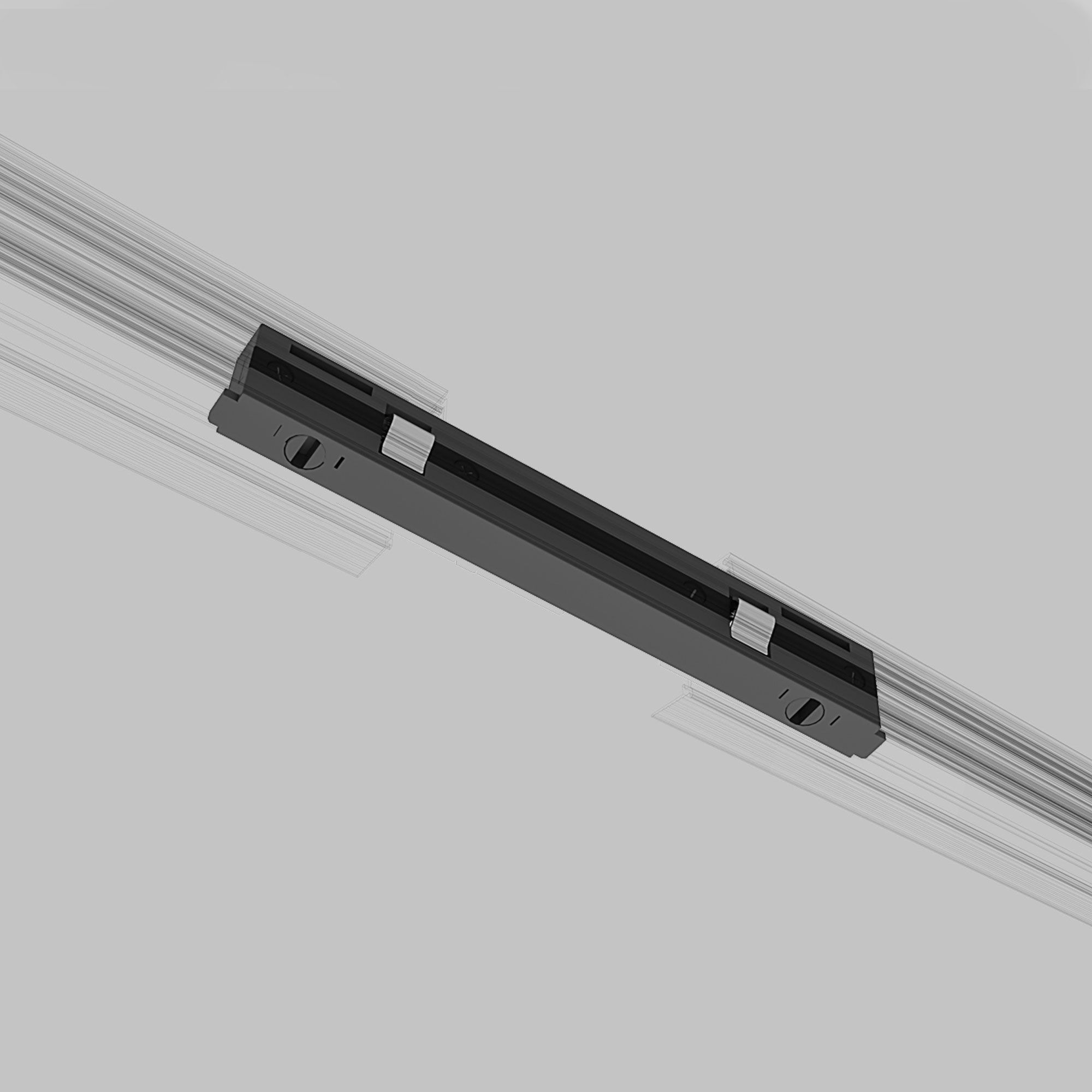 Elektrostandard Mini Magnetic Прямой коннектор (черный) 95131/00 фото