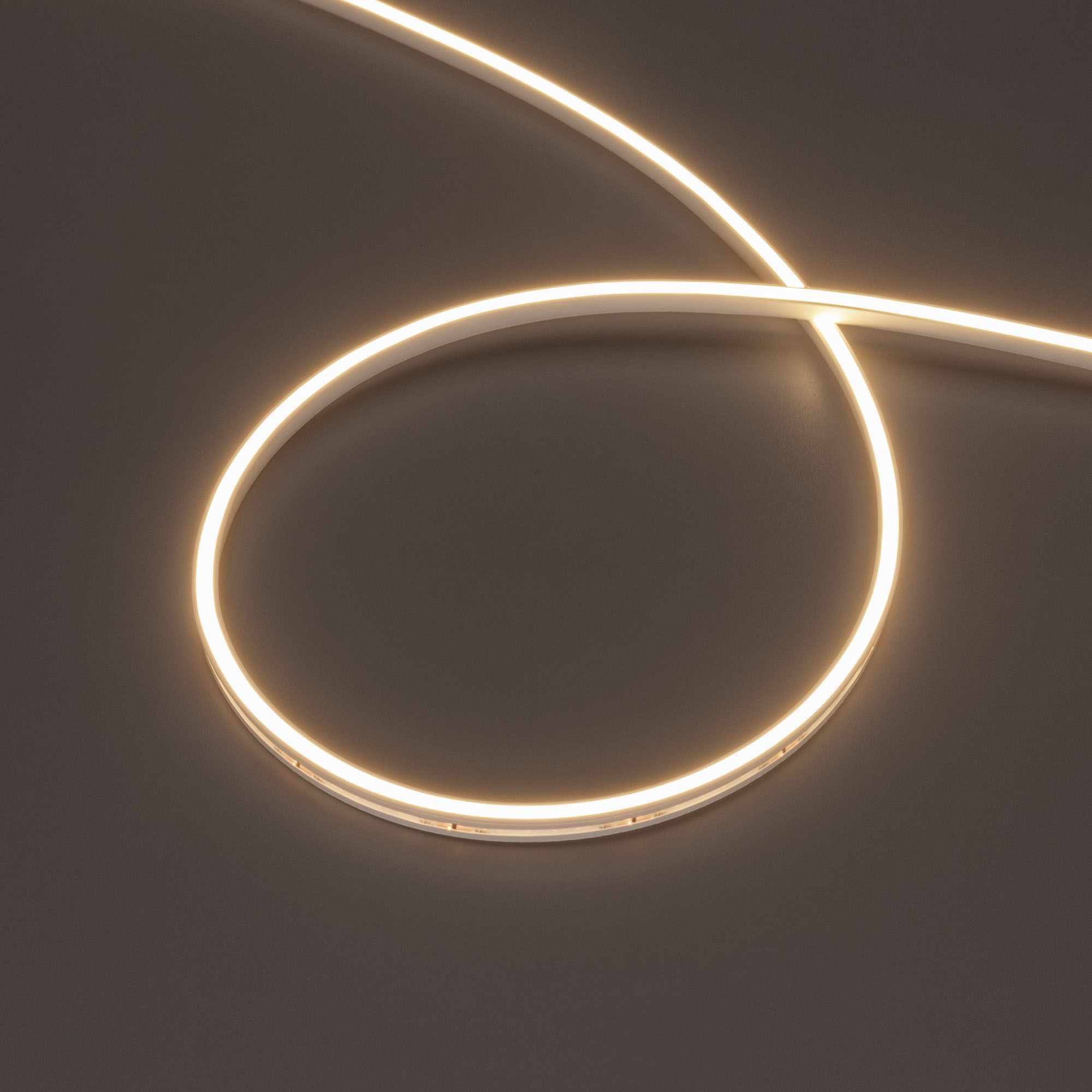 Arlight Лента герметичная MOONLIGHT-SIDE-T-M196-03x06mm 24V Warm3000 (7.2 W/m, IP54, 2216, 5m, wire x2) (Силикон) фото