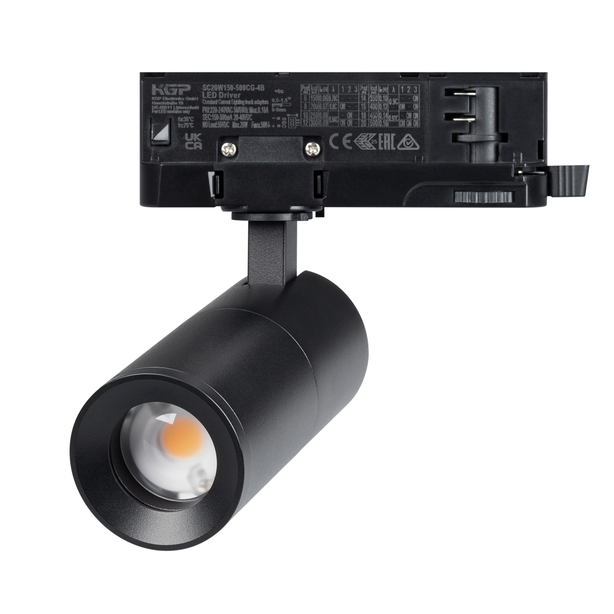 Arlight Светильник LGD-ARTEMIS-TRACK-4TR-R55-12W Warm3000 (BK, 8-80 deg, 230V) (IP20 Металл, 5 лет) фото